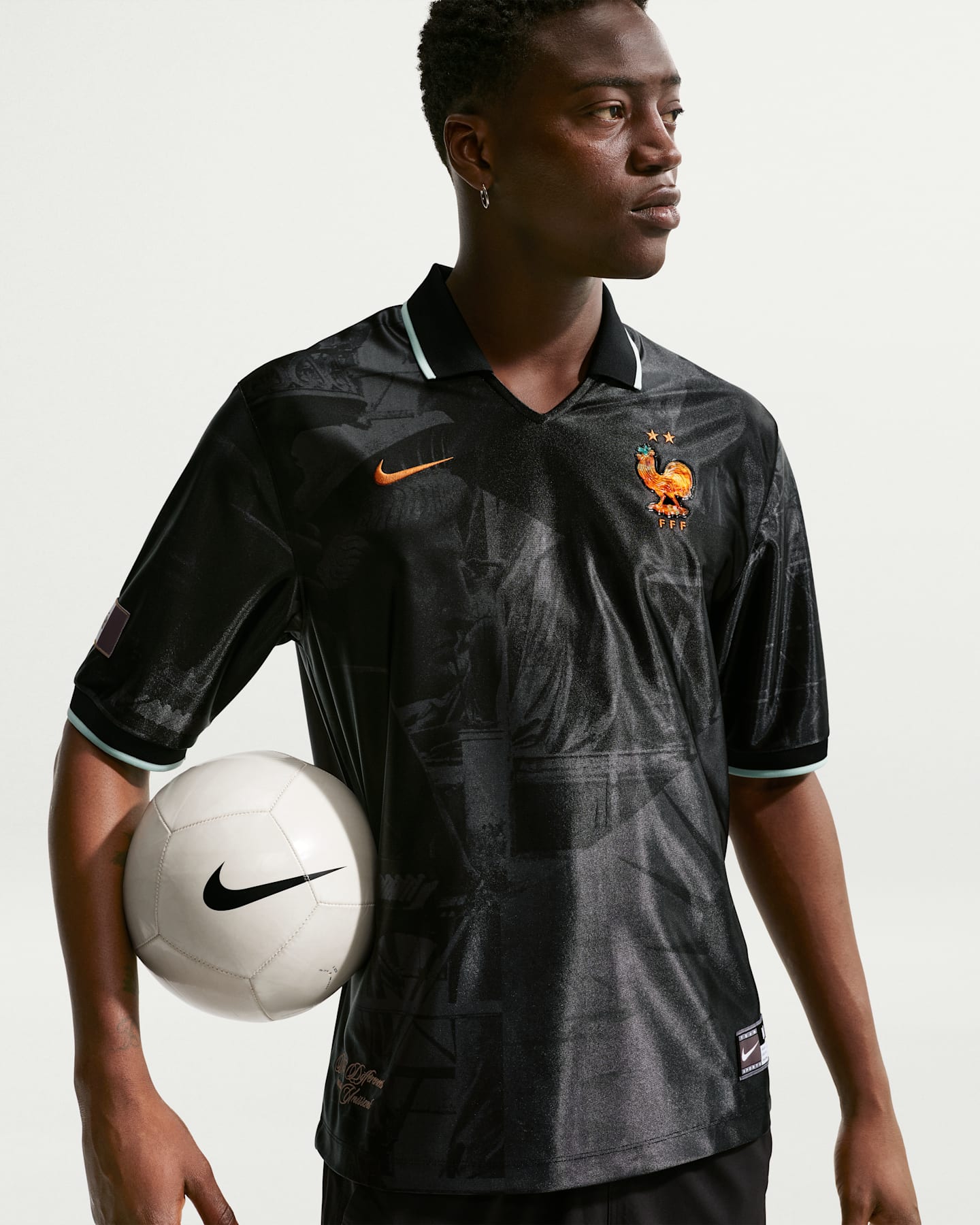 Мужские топы Nike FFF Energy Men's Nike Dri-FIT Short-Sleeve Soccer Top — фото 7