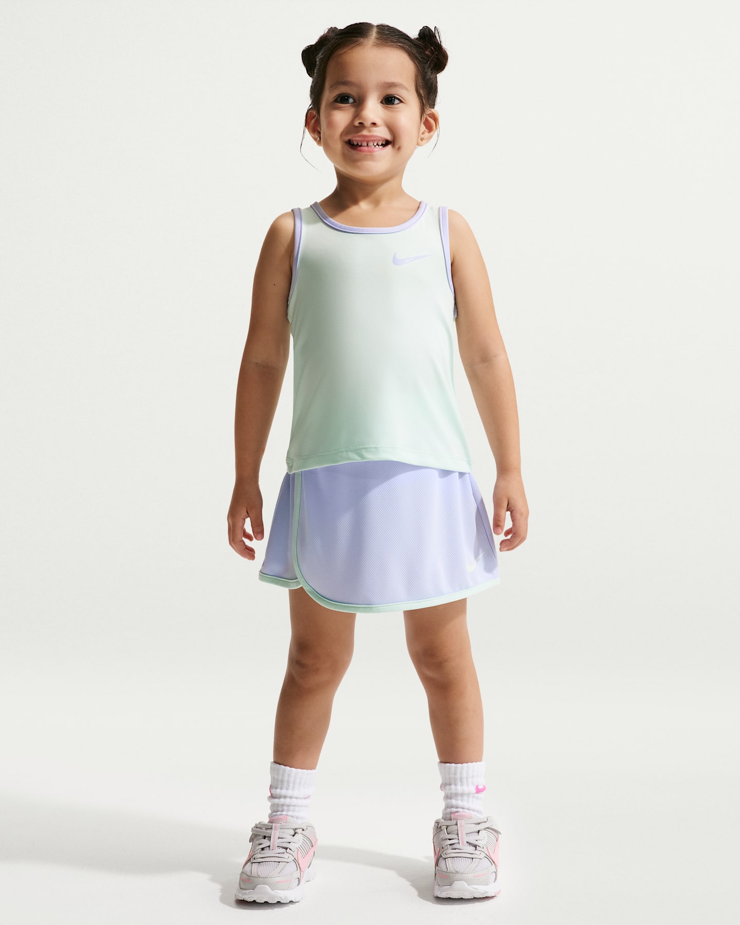 Детские кроссовки Nike Toddler Dri-FIT Colorblocked 2-Piece Scooter Set — фото 9