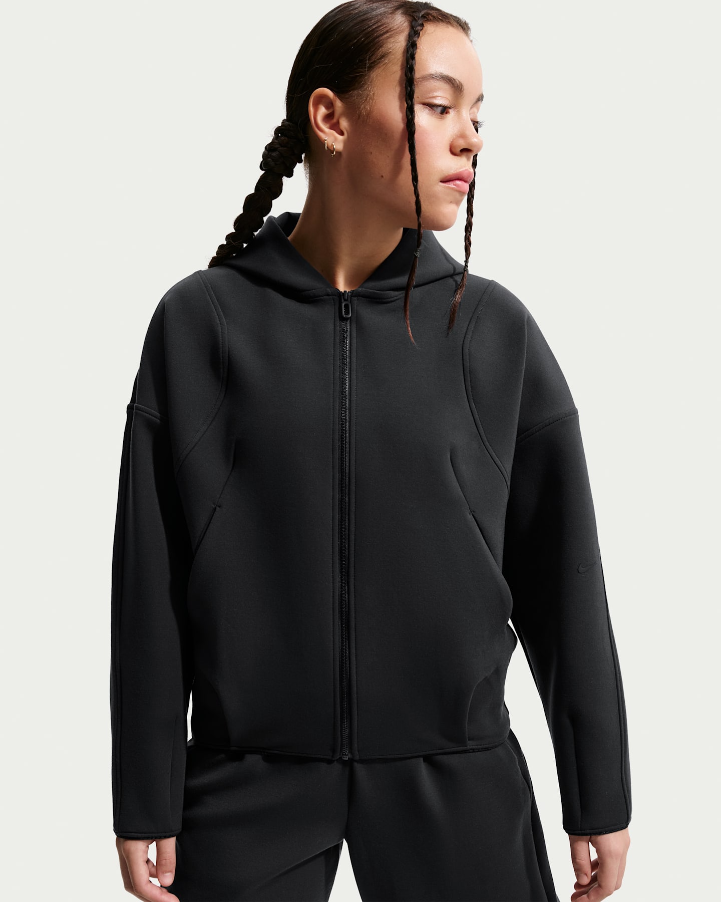 Детские худи Nike MAVN Girls' Therma-FIT Knit Full-Zip — фото 6