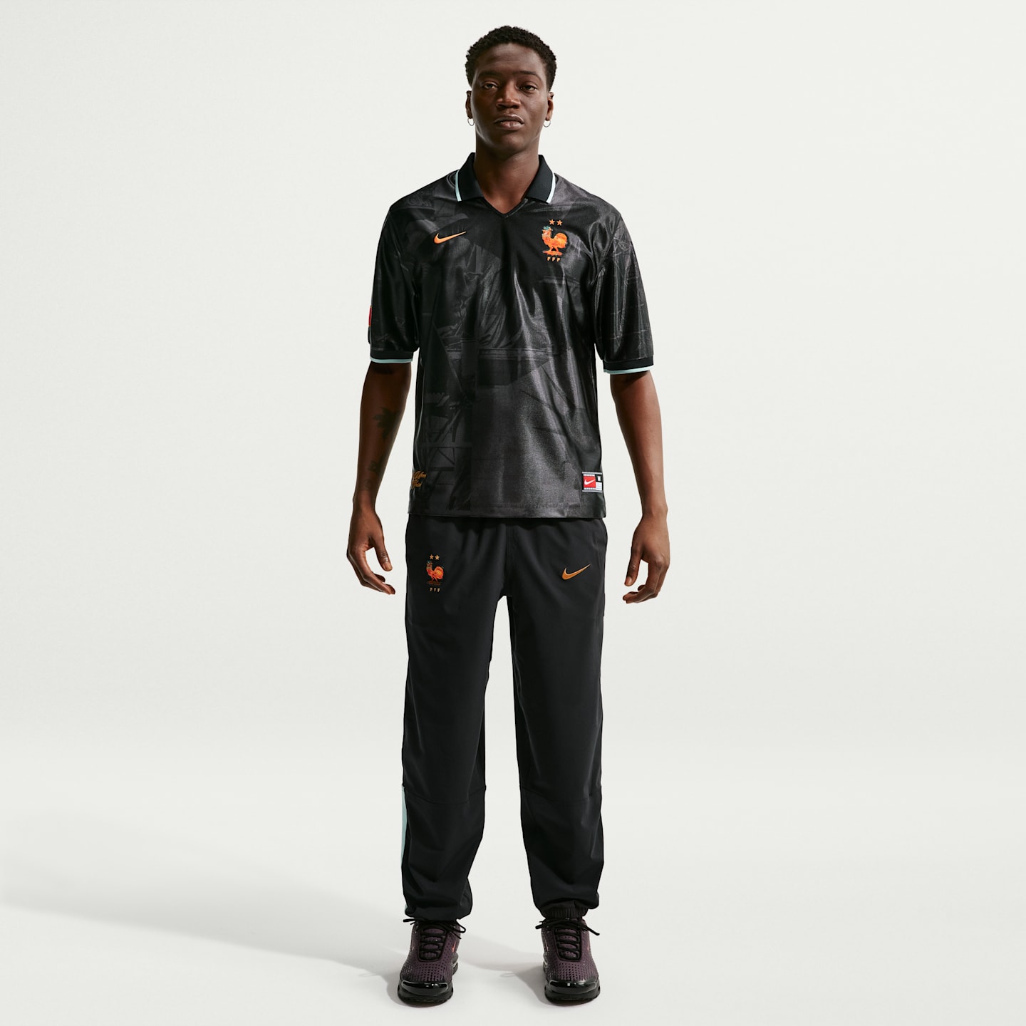 Мужские топы Nike FFF Energy Men's Nike Dri-FIT Short-Sleeve Soccer Top — фото 4