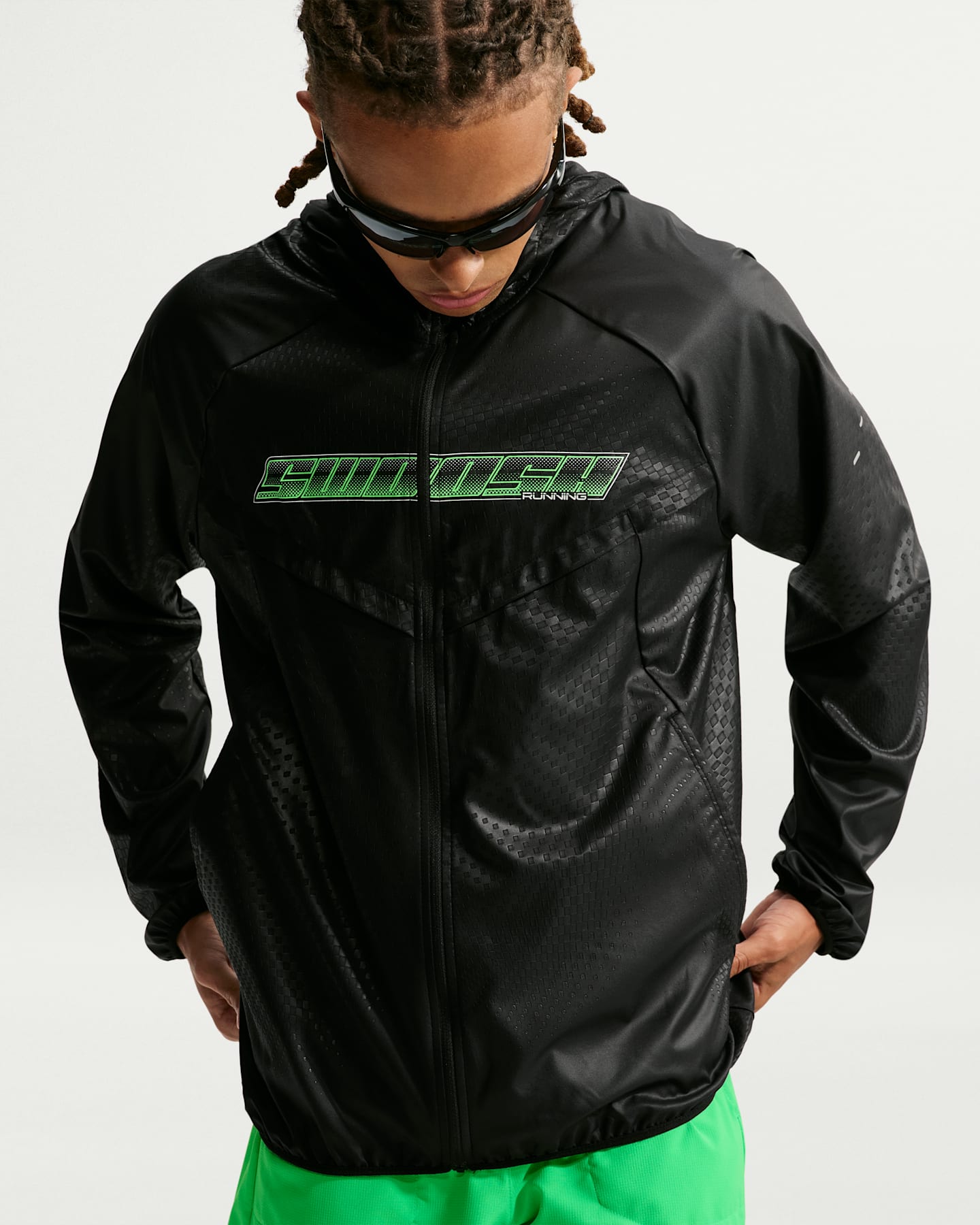 Мужские куртки Nike Stride Men's Dri-FIT Running Jacket — фото 8