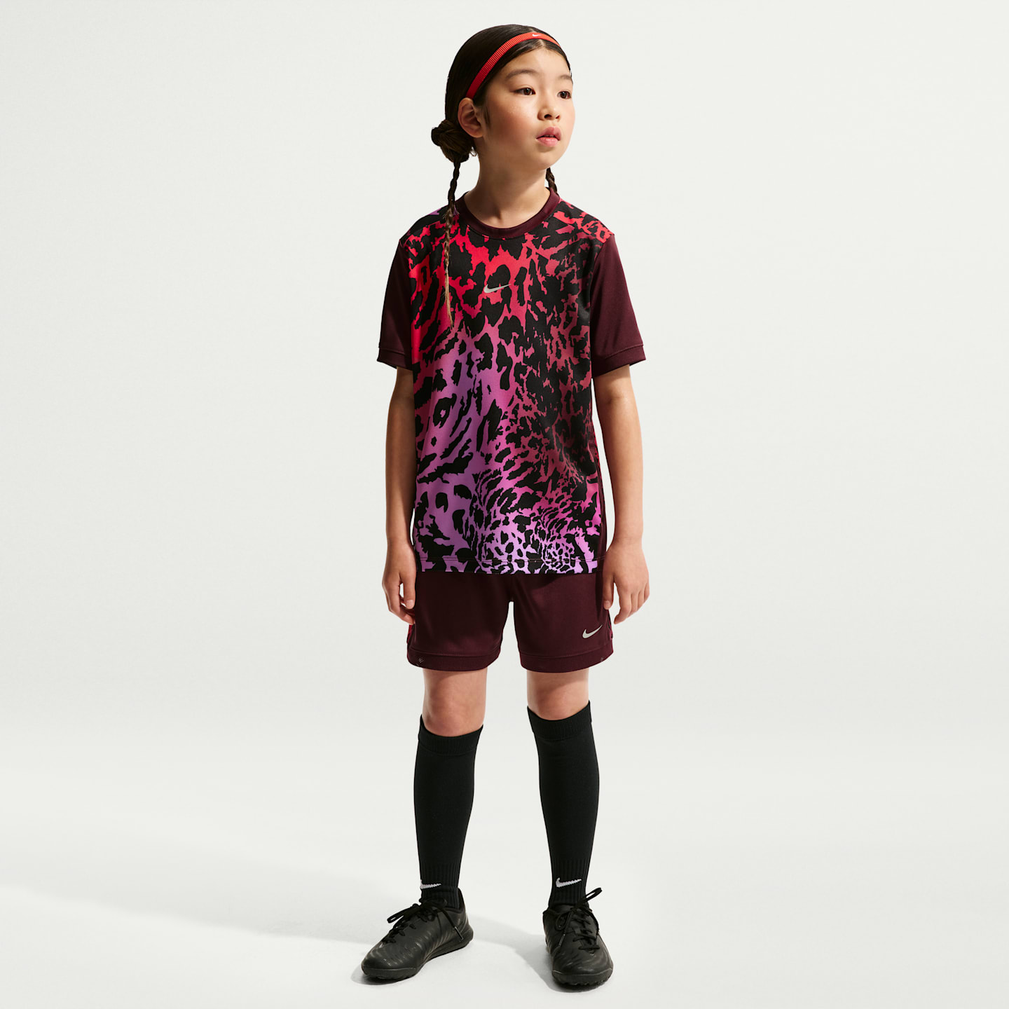 Детские топы Nike United Academy Big Kids' (Girls') Dri-FIT Soccer Short-Sleeve Top — фото 4