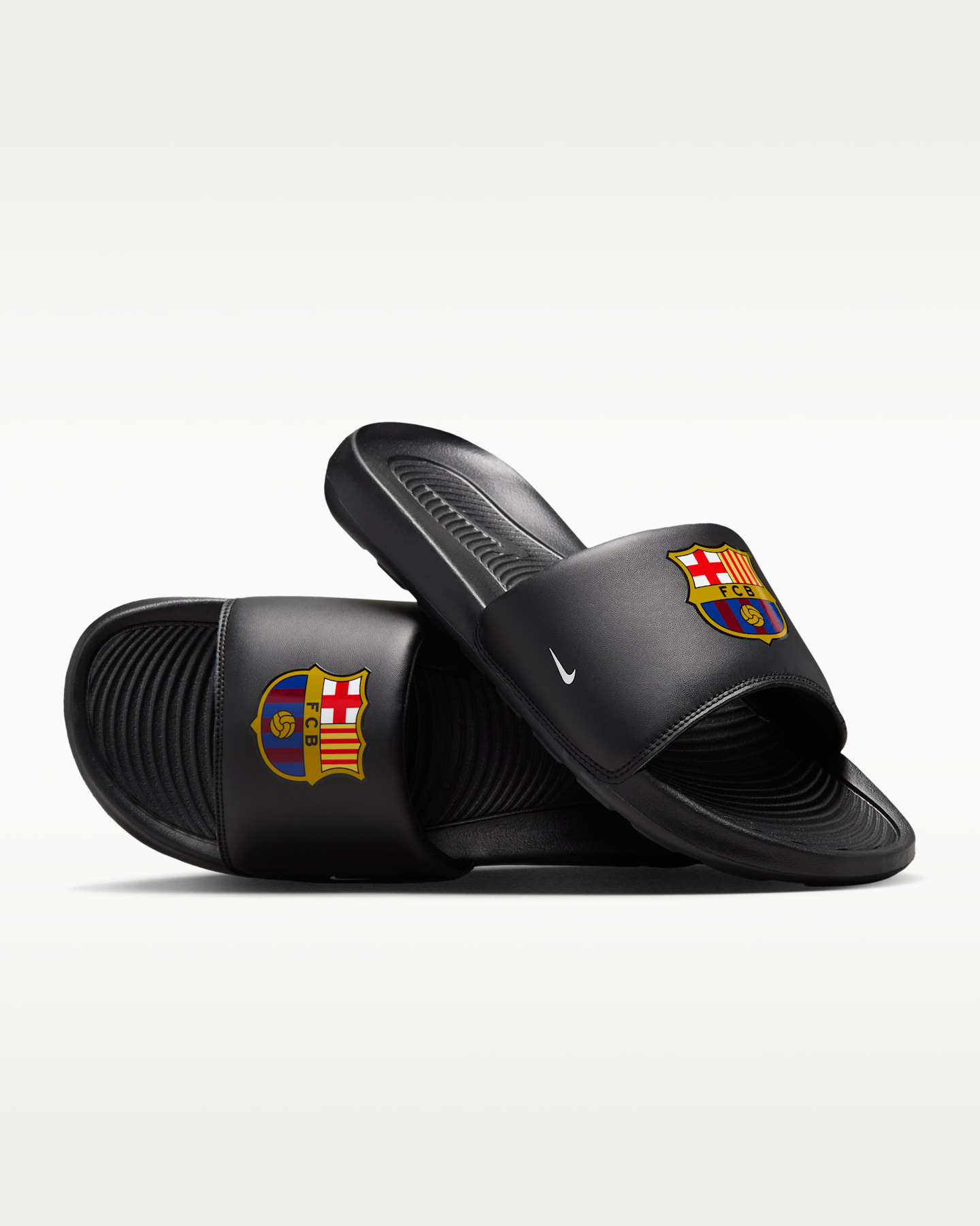 Мужские сандалии Nike FC Barcelona Victori One Men's Nike Soccer Slides — фото 7
