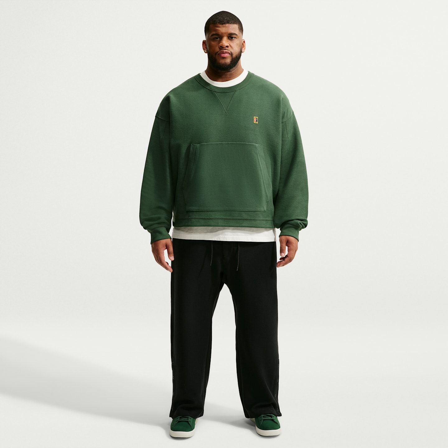 Мужские брюки Nike Club Rules Men's Open-Hem French Terry Pants — фото 7