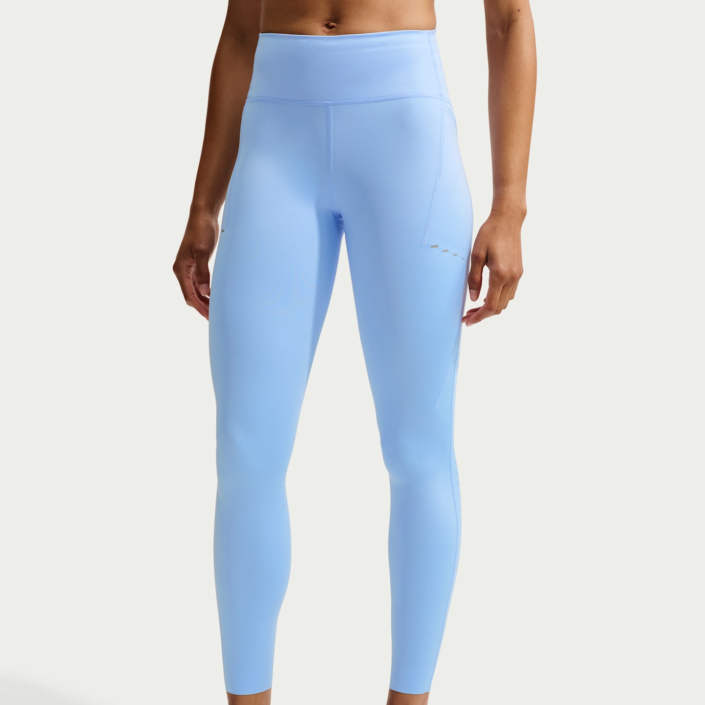 Женские леггинсы Nike Swift Women's High-Waisted 7/8 Running Leggings with Pockets — фото 2