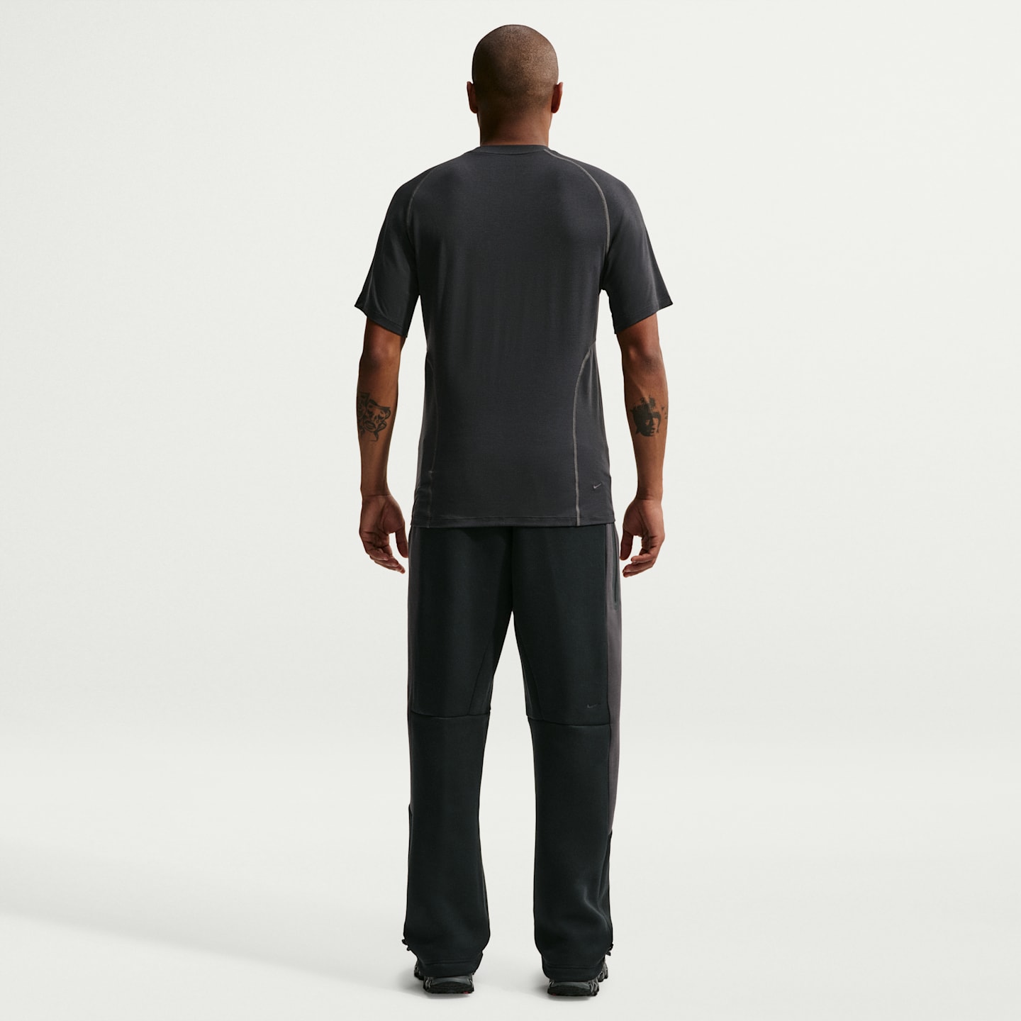 Мужские брюки Nike Tech Men's Color-Block Open-Hem Fleece Pants — фото 5