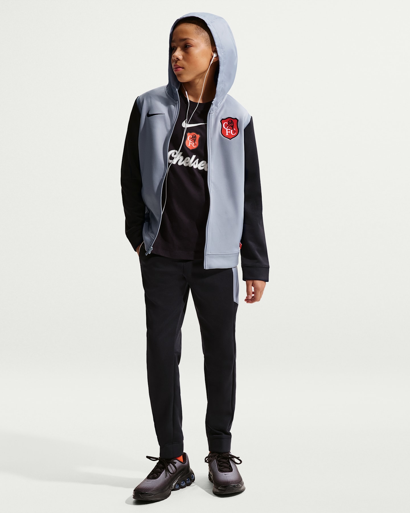 Детские кроссовки Nike Chelsea FC SE Big Kids' Nike Soccer Woven Tracksuit — фото 8