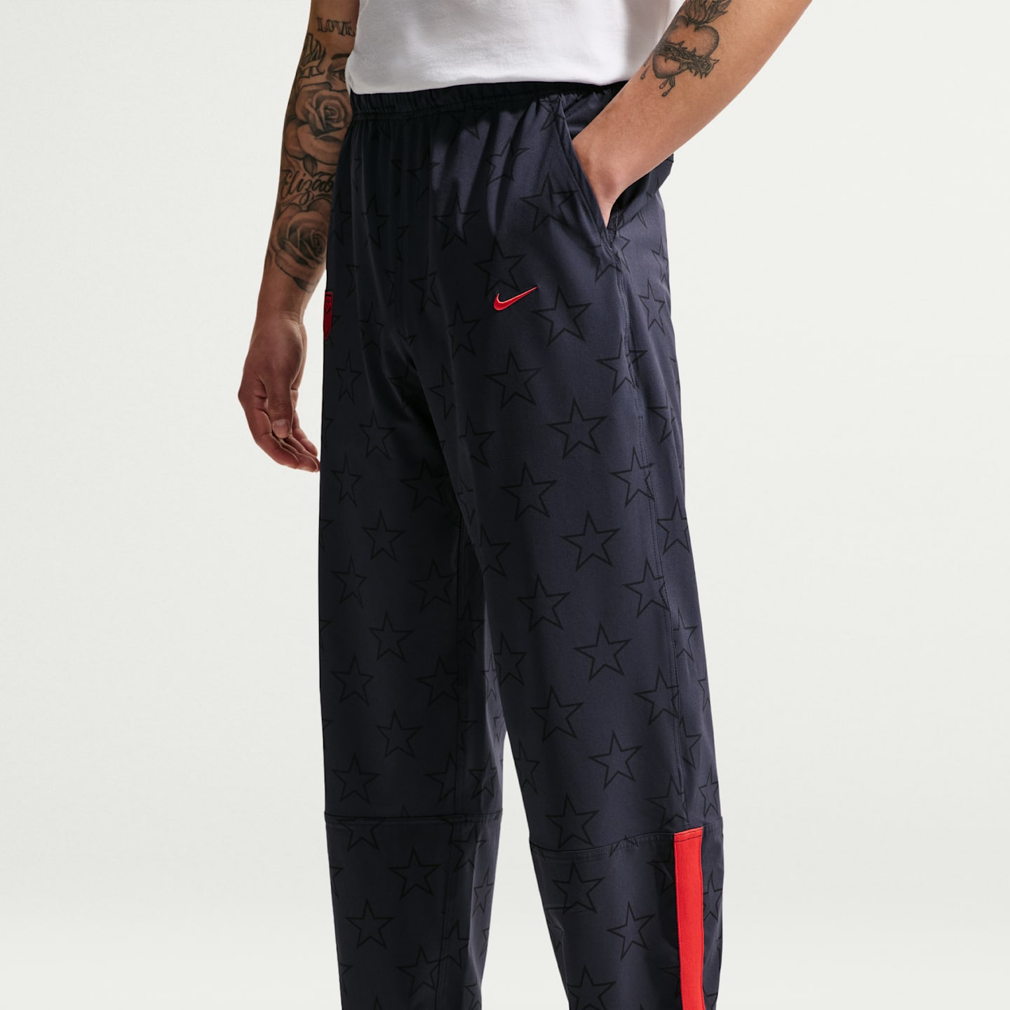 Мужские брюки Nike USMNT Energy Men's Nike Dri-FIT Soccer Woven Pants — фото 2