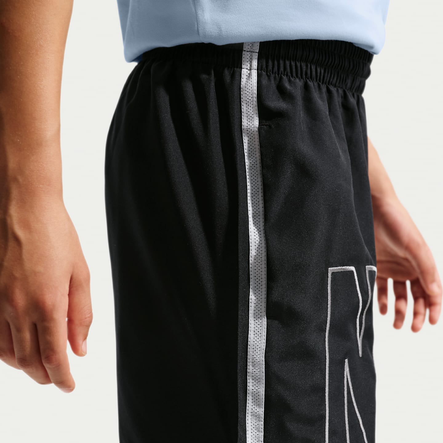 Детские шорты Nike Multi Big Kids' (Boys') Dri-FIT Training Shorts — фото 3