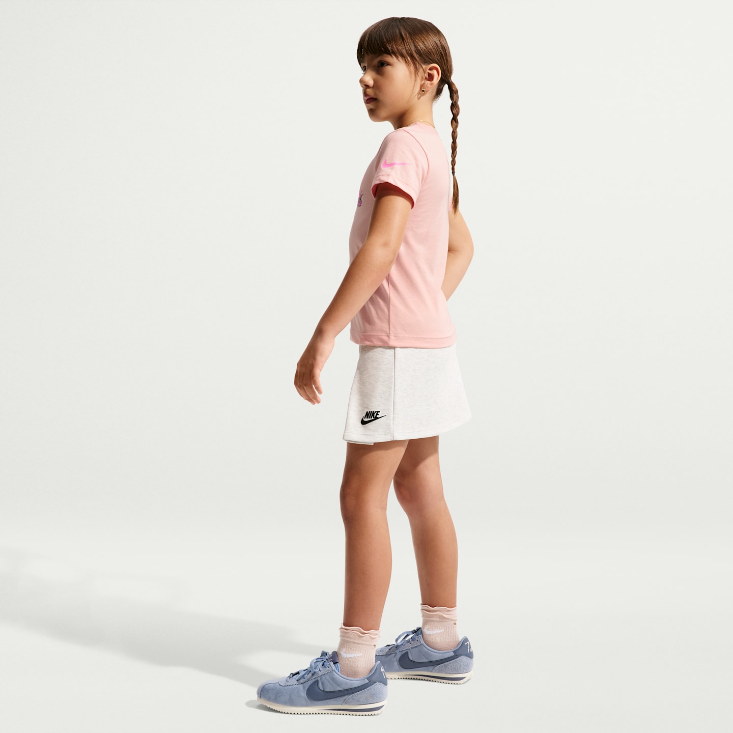 Детские футболки Nike Little Kids' Floral Jersey T-Shirt — фото 5