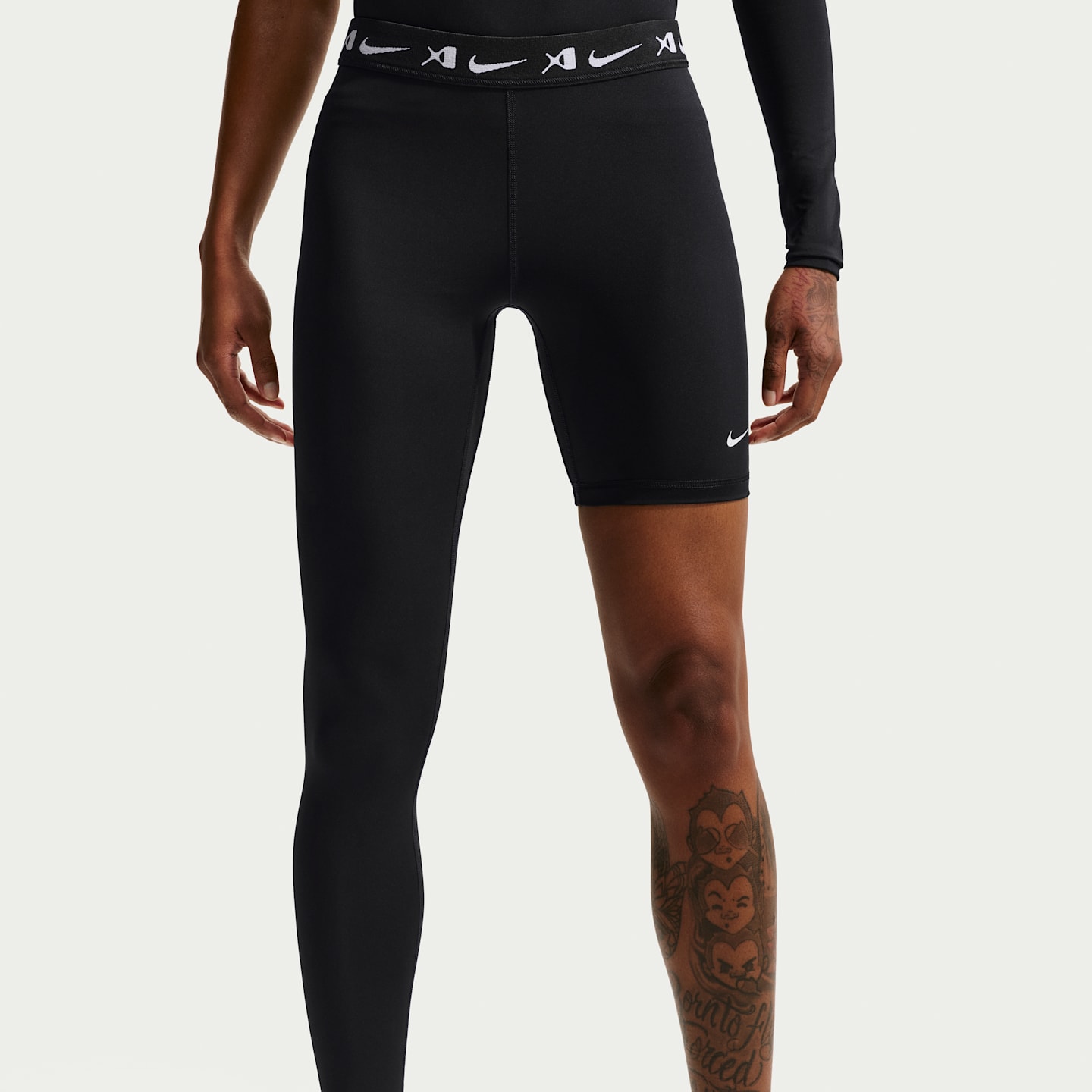 Женские леггинсы Nike A'ja Wilson Women's A'symmetric Reversible Single-Leg Basketball Leggings — фото 7