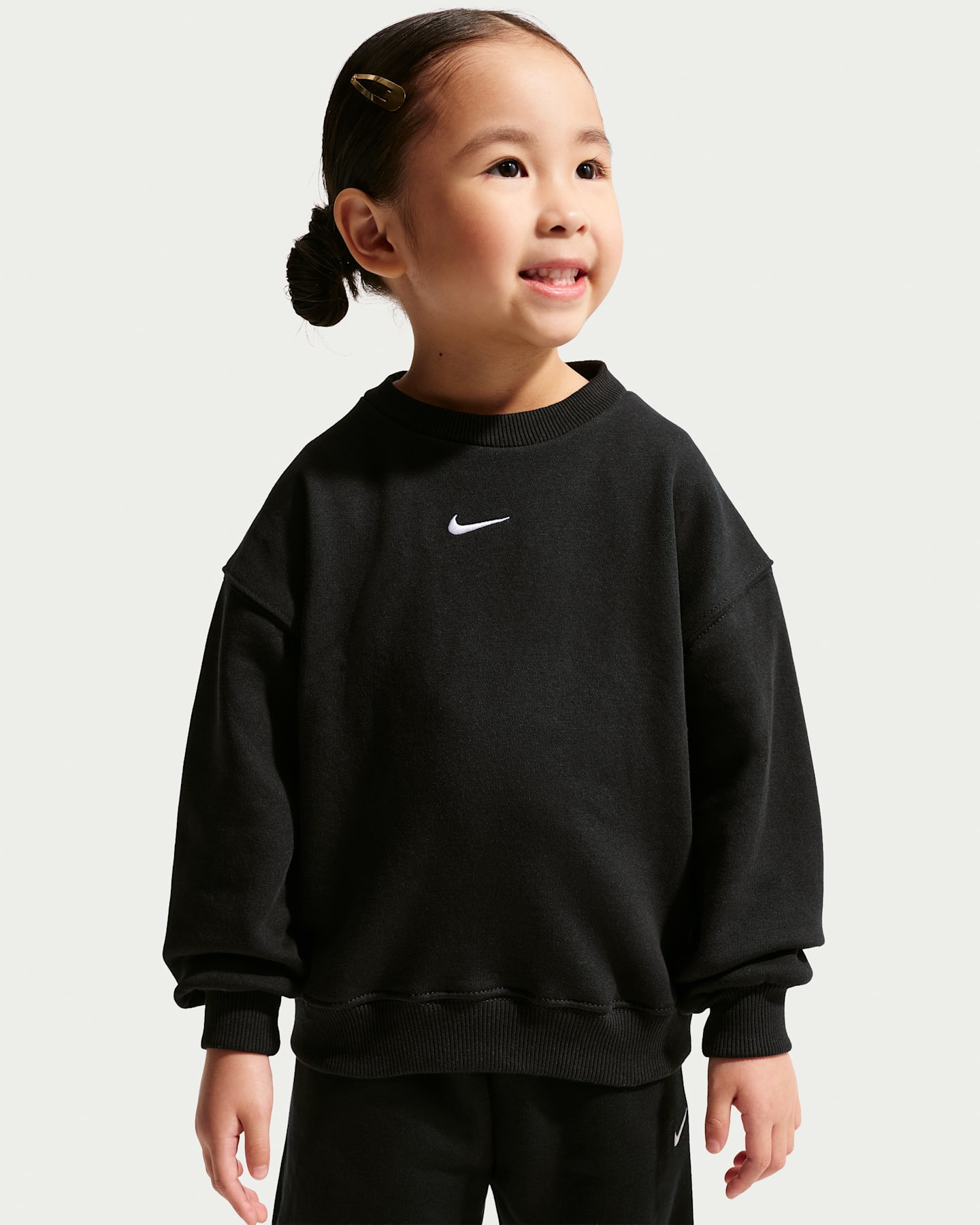 Детские кроссовки Nike Sportswear Toddler Studio Fleece Oversized Crew — фото 6