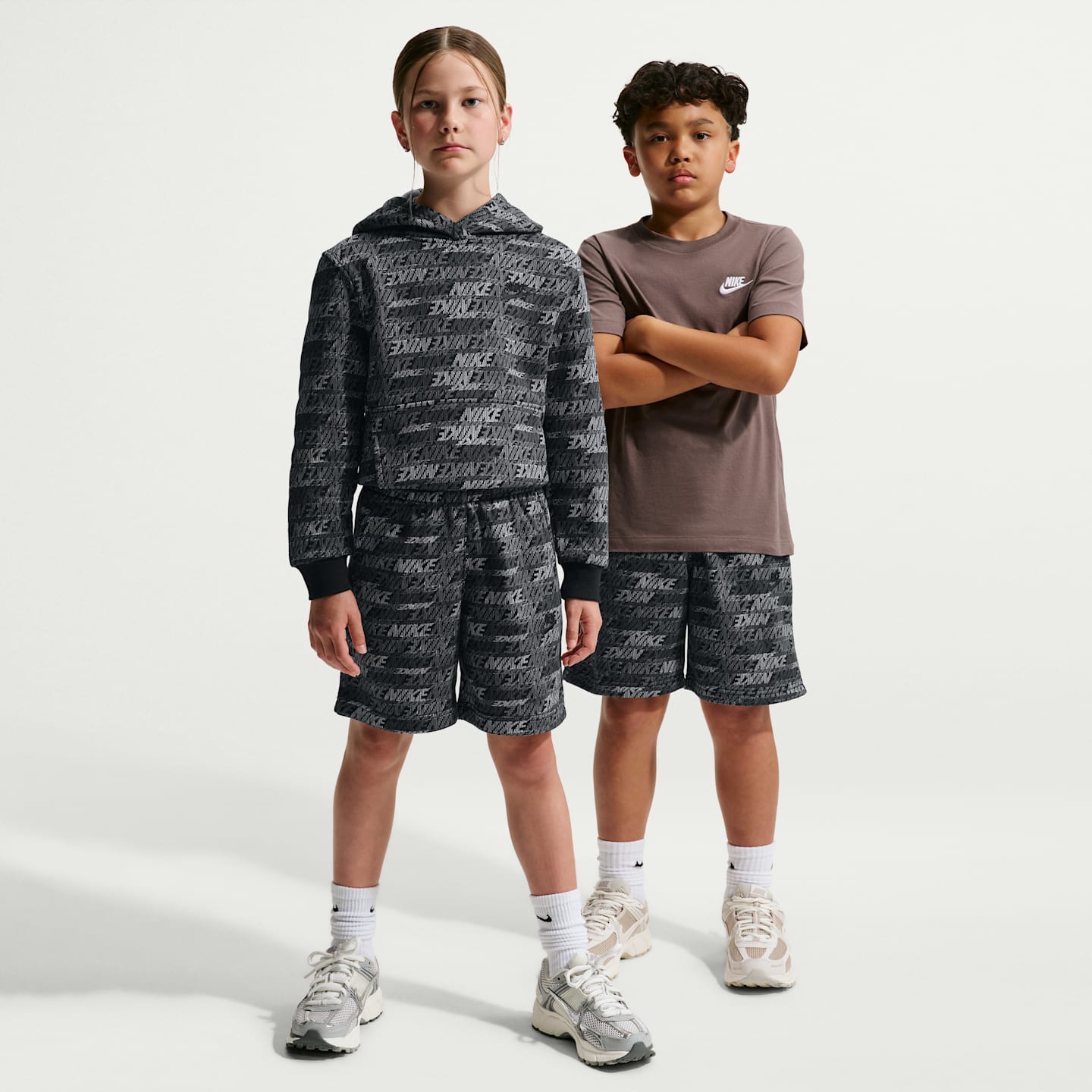 Детские шорты Nike Sportswear Club Fleece Big Kids' French Terry Shorts — фото 1