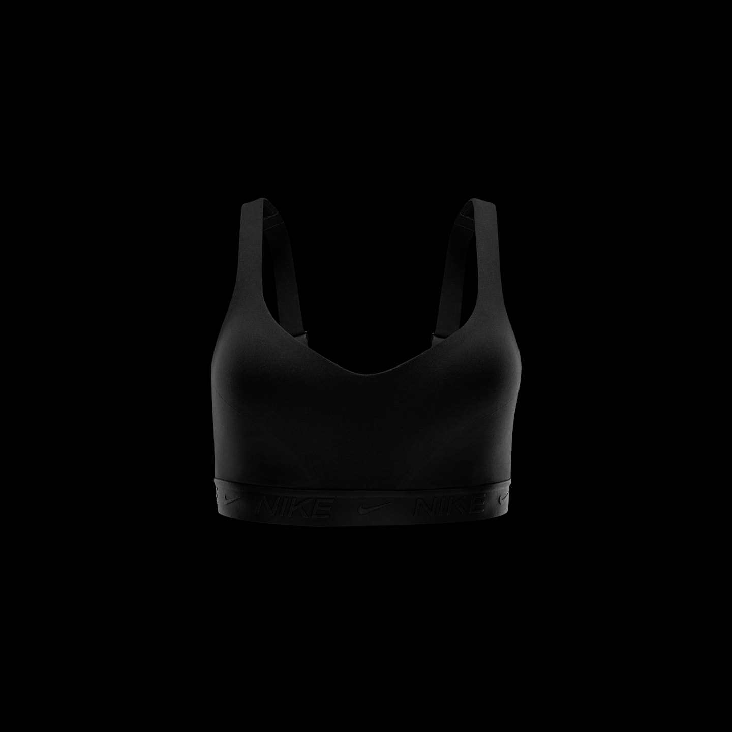 Спортивное бра Indy Adjustable, уплотнённая чашка — Nike — фото 6