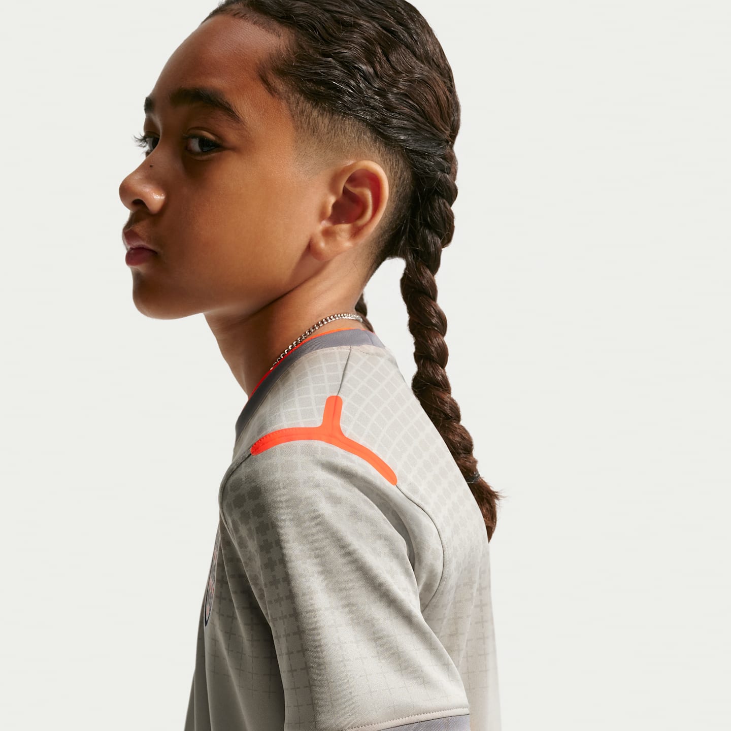 Детские топы Nike England x Palace Big Kids' Short-Sleeve Soccer Top — фото 5