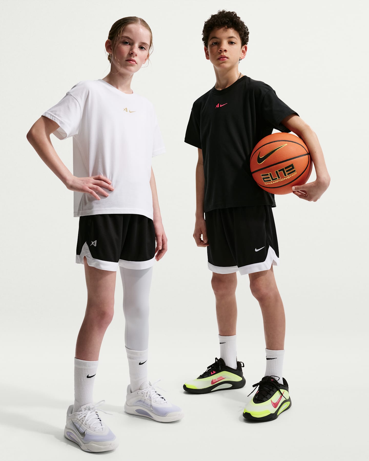 Детские шорты Nike A'ja Wilson Big Kids' Dri-FIT Basketball Shorts — фото 8