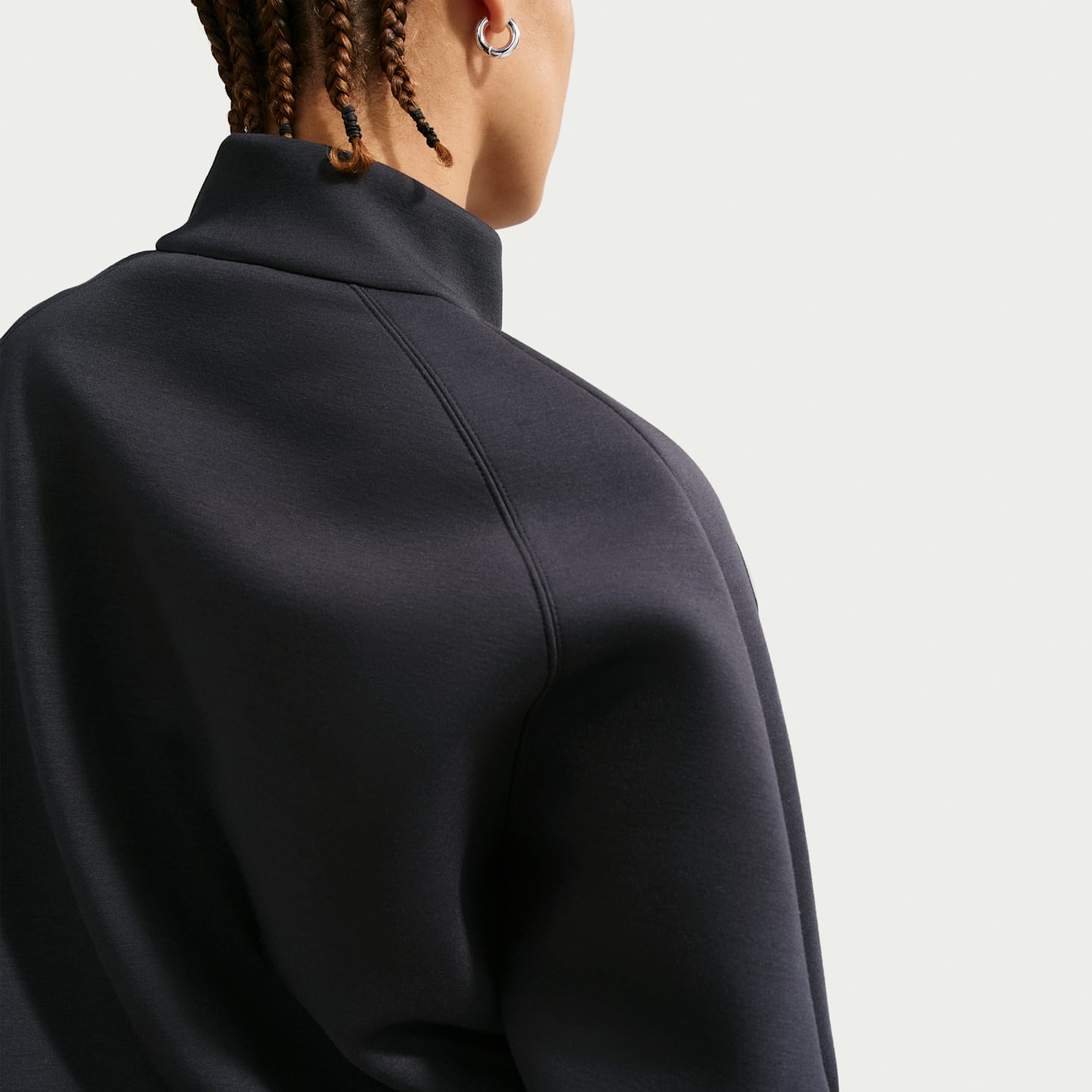 Женские куртки Nike Pregame Fleece Women's Oversized Track Jacket — фото 2