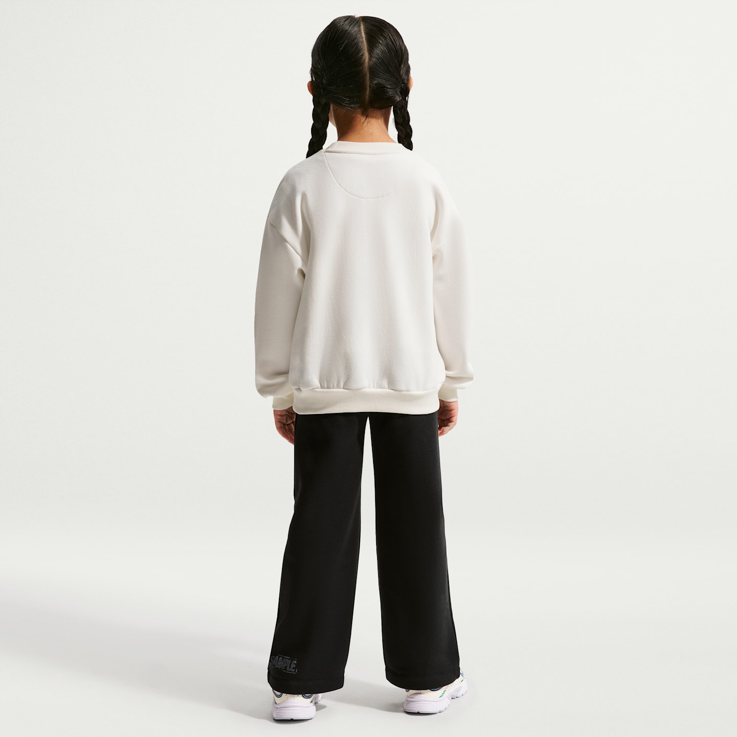 Детские брюки Nike Retro Remix Little Kids' 2-Piece Wide Leg Pants Set — фото 7