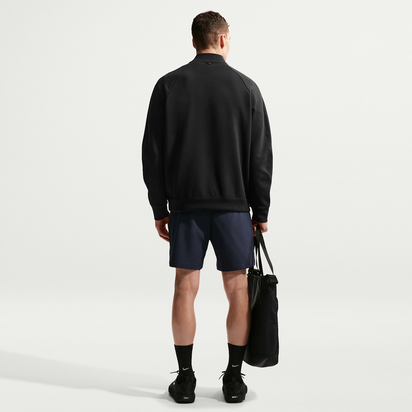Мужские свитеры Nike 24.7 ImpossiblySoft Men's Dri-FIT 1/2-Zip Top — фото 5