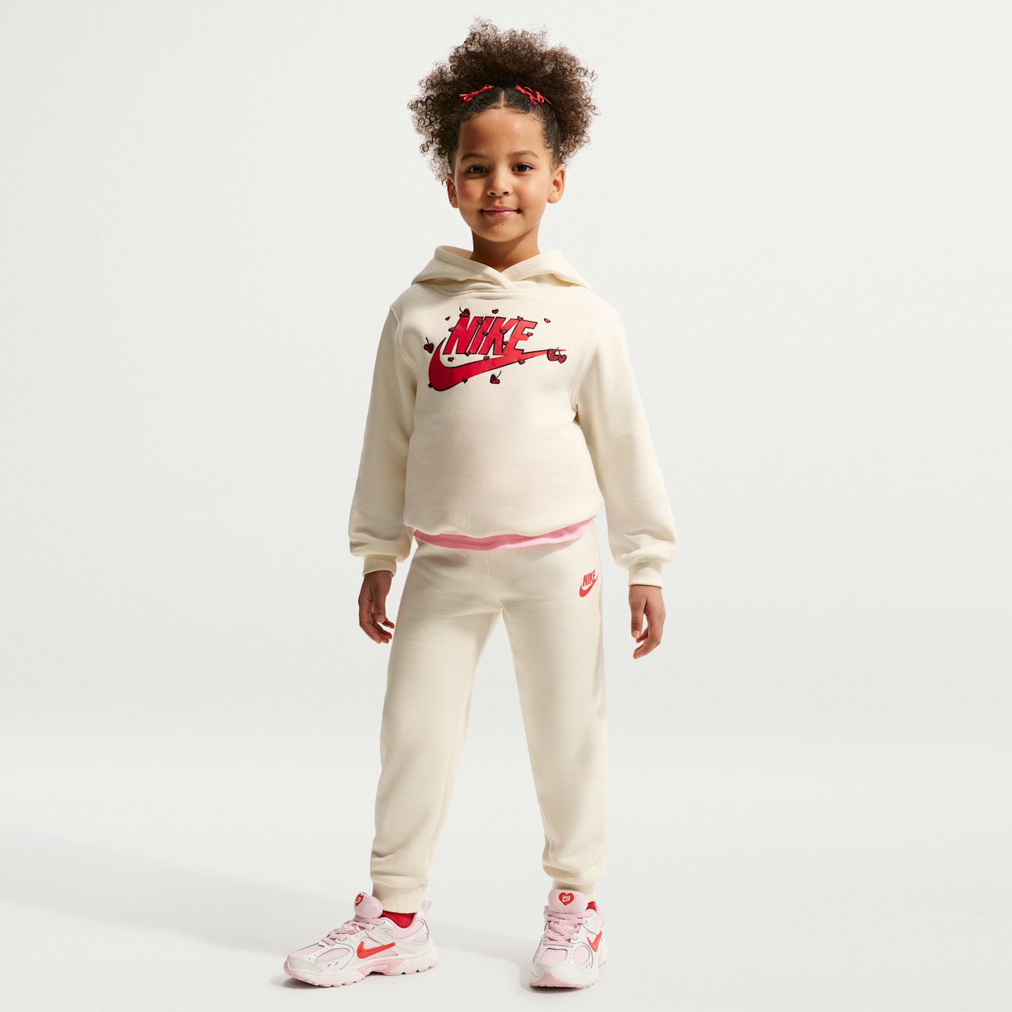 Детские брюки Nike Little Kids' Fleece Pullover Hoodie and Joggers Set — фото 1