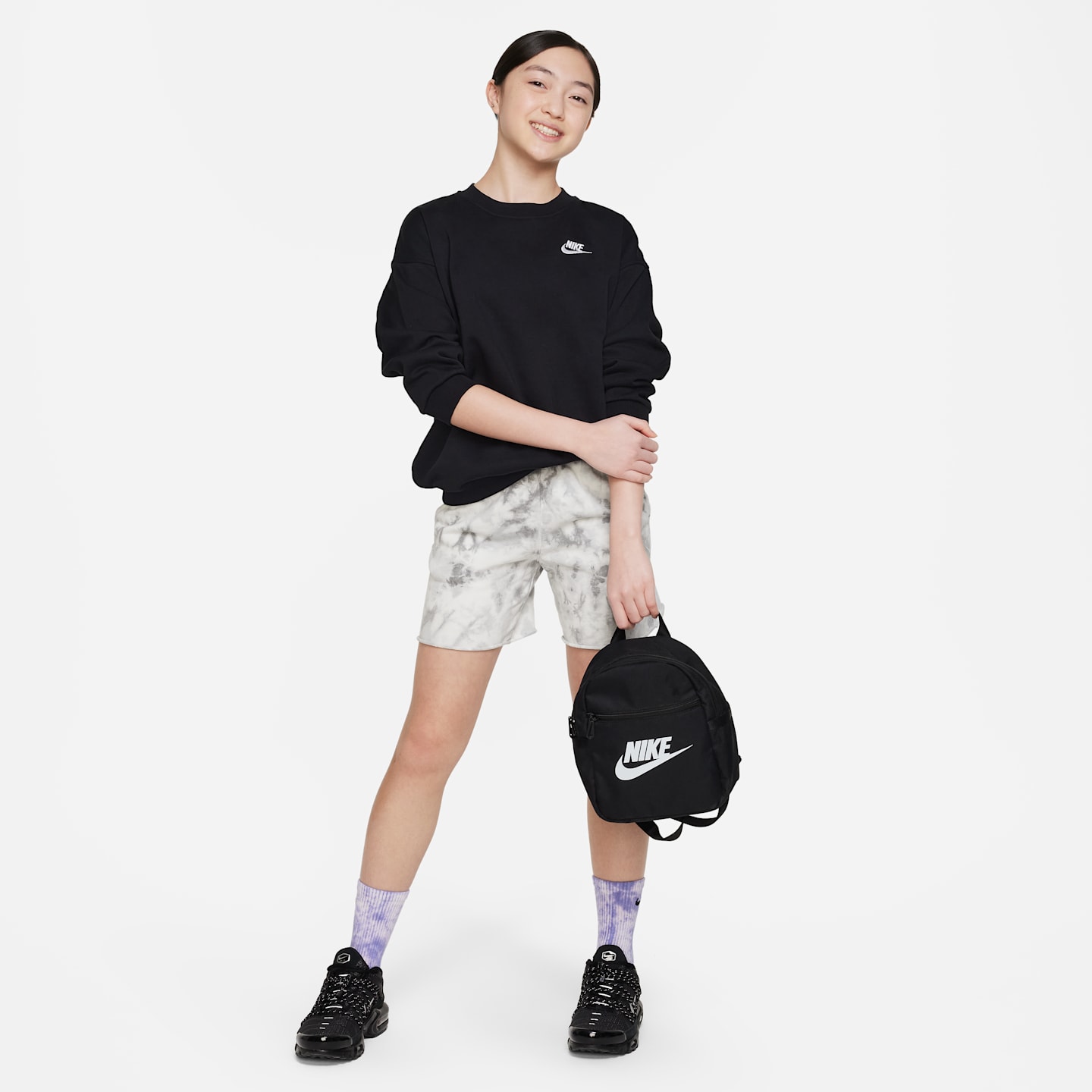 Детские худи Nike Sportswear Club Fleece Big Kids' Oversized Sweatshirt — фото 4