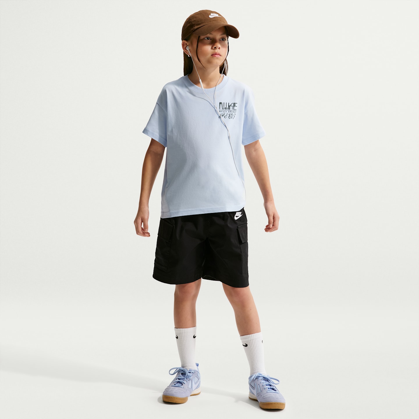 Детские футболки Nike Swoosh Big Kids' Max90 T-Shirt — фото 4