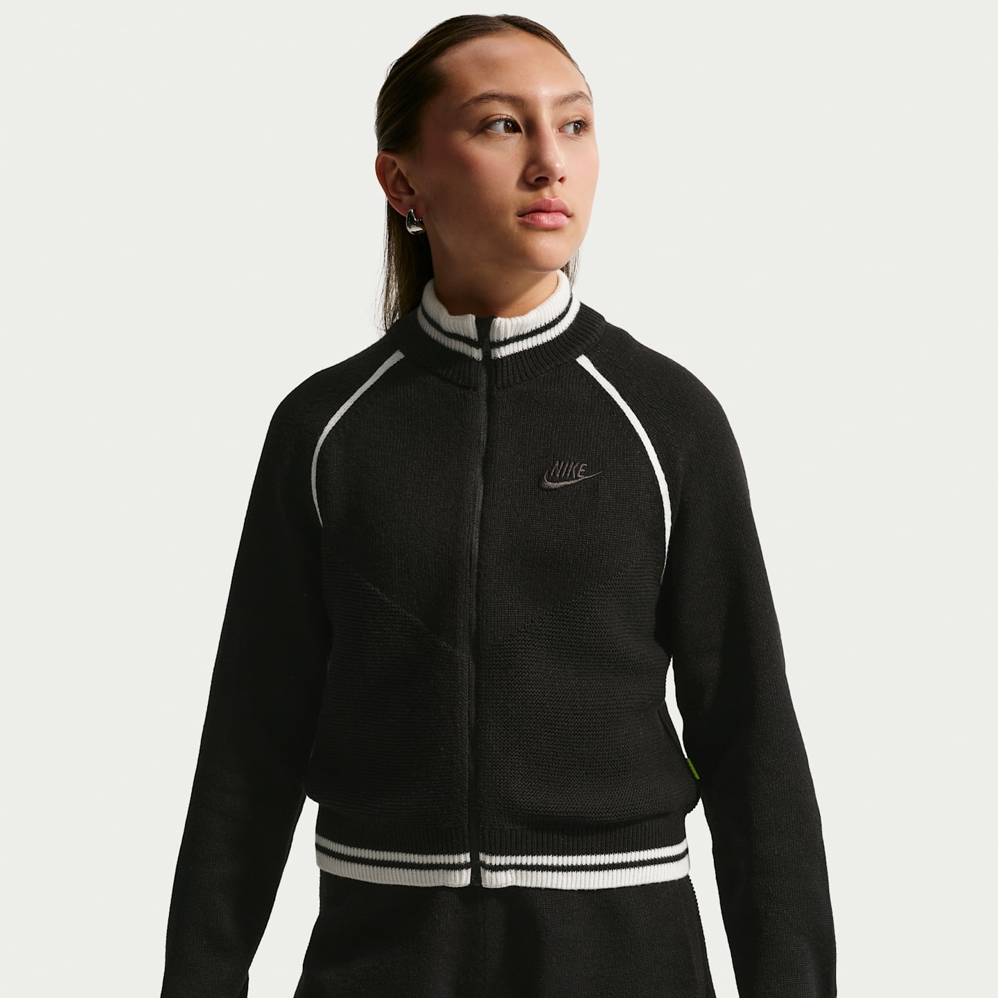 Детские свитеры Nike Sportswear Collection Big Kids' (Girls') Sweater Track Jacket — фото 1