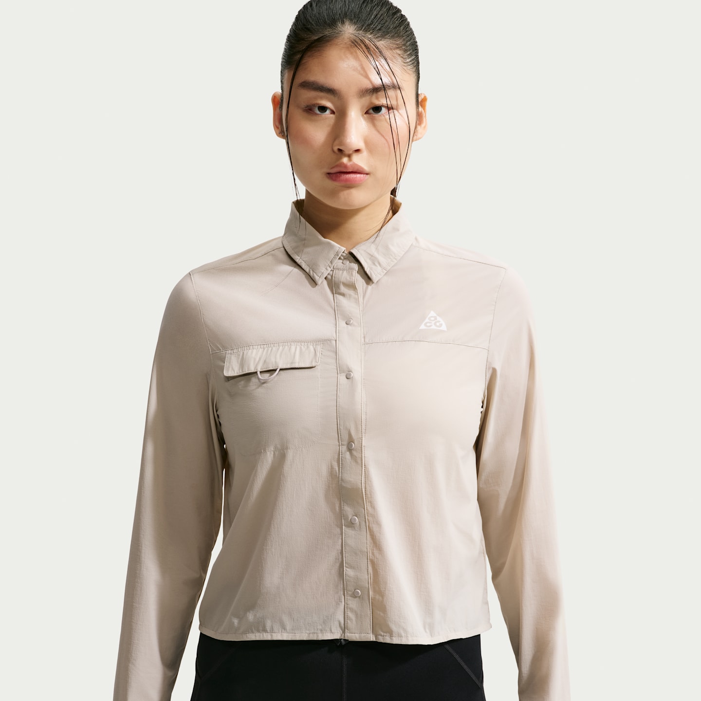 Женские топы Nike ACG "Aireez" Women's Button-Up Long-Sleeve Trail Running Top