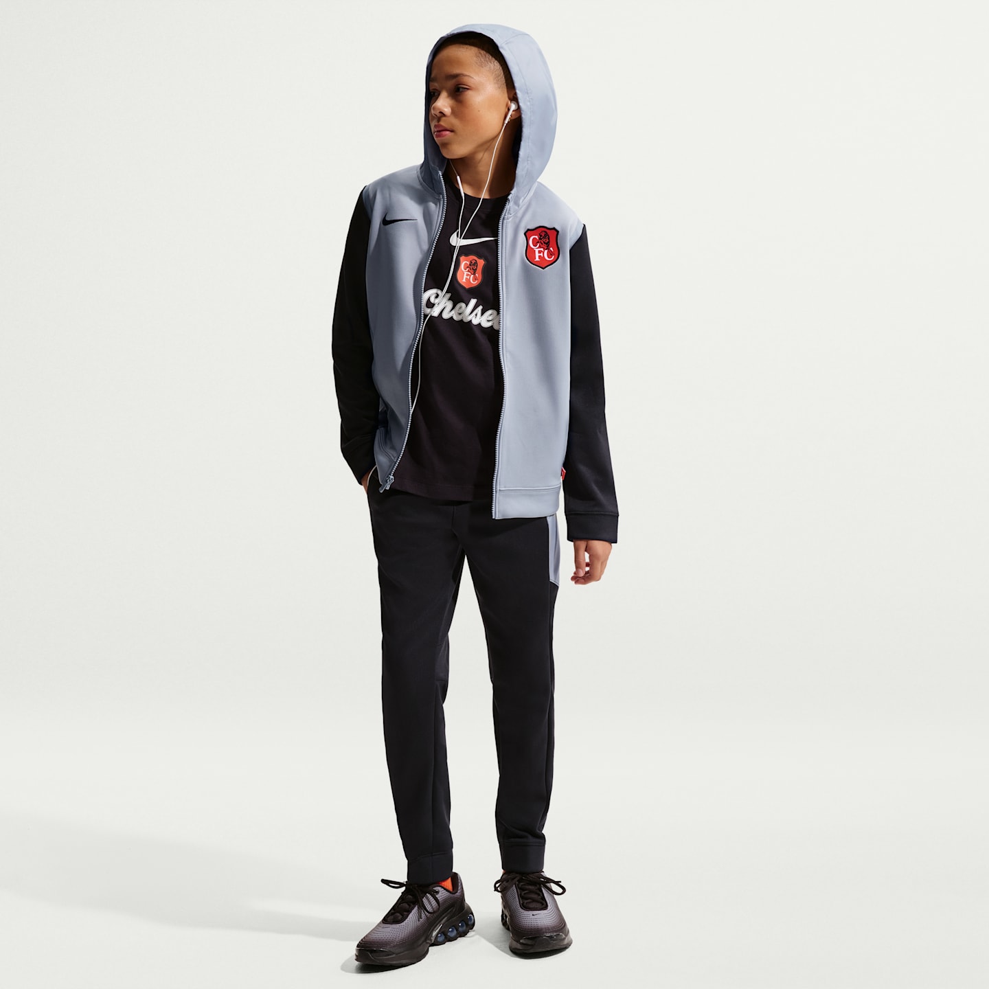Детские кроссовки Nike Chelsea FC SE Big Kids' Nike Soccer Woven Tracksuit