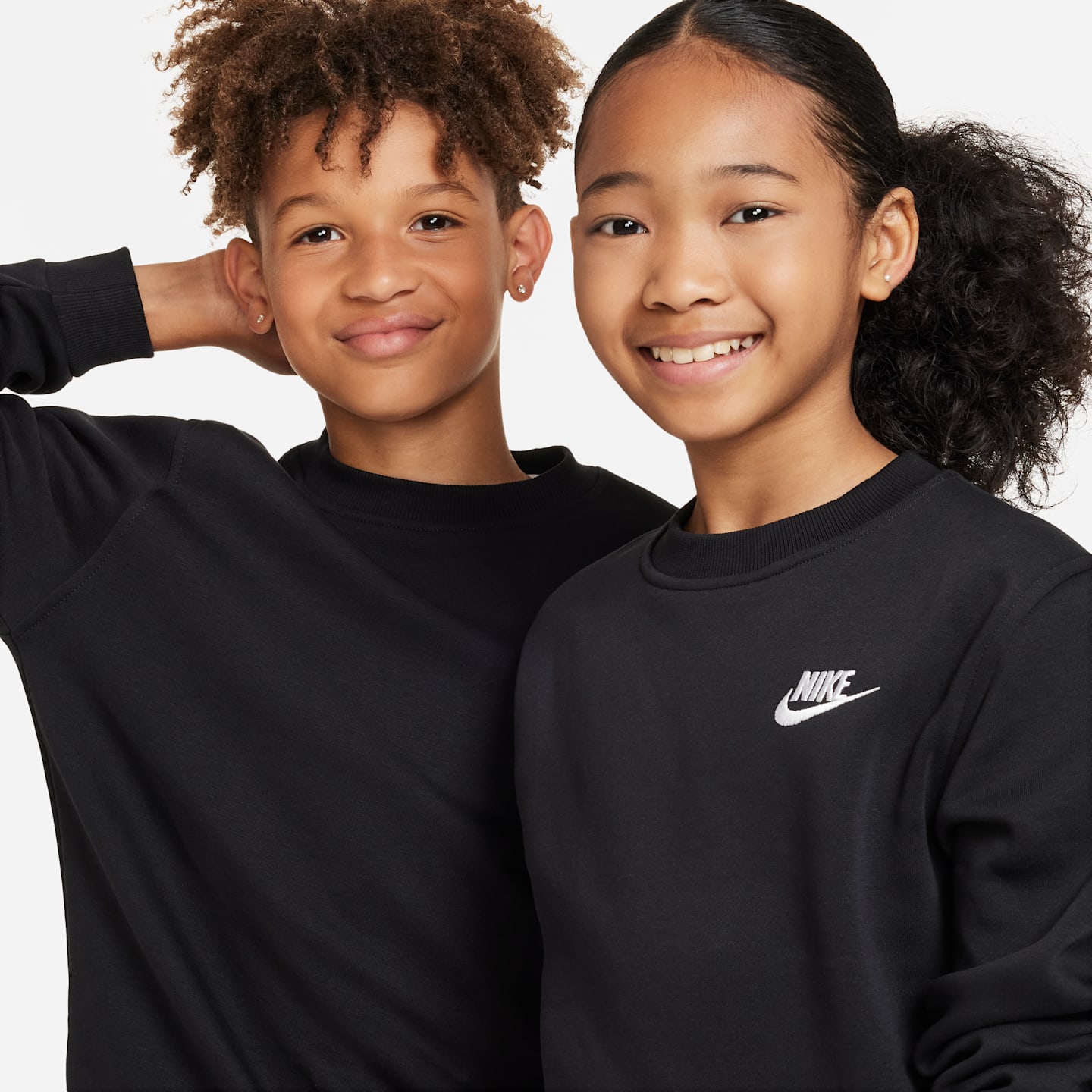 Детские худи Nike Sportswear Club Fleece Big Kids' Sweatshirt — фото 3