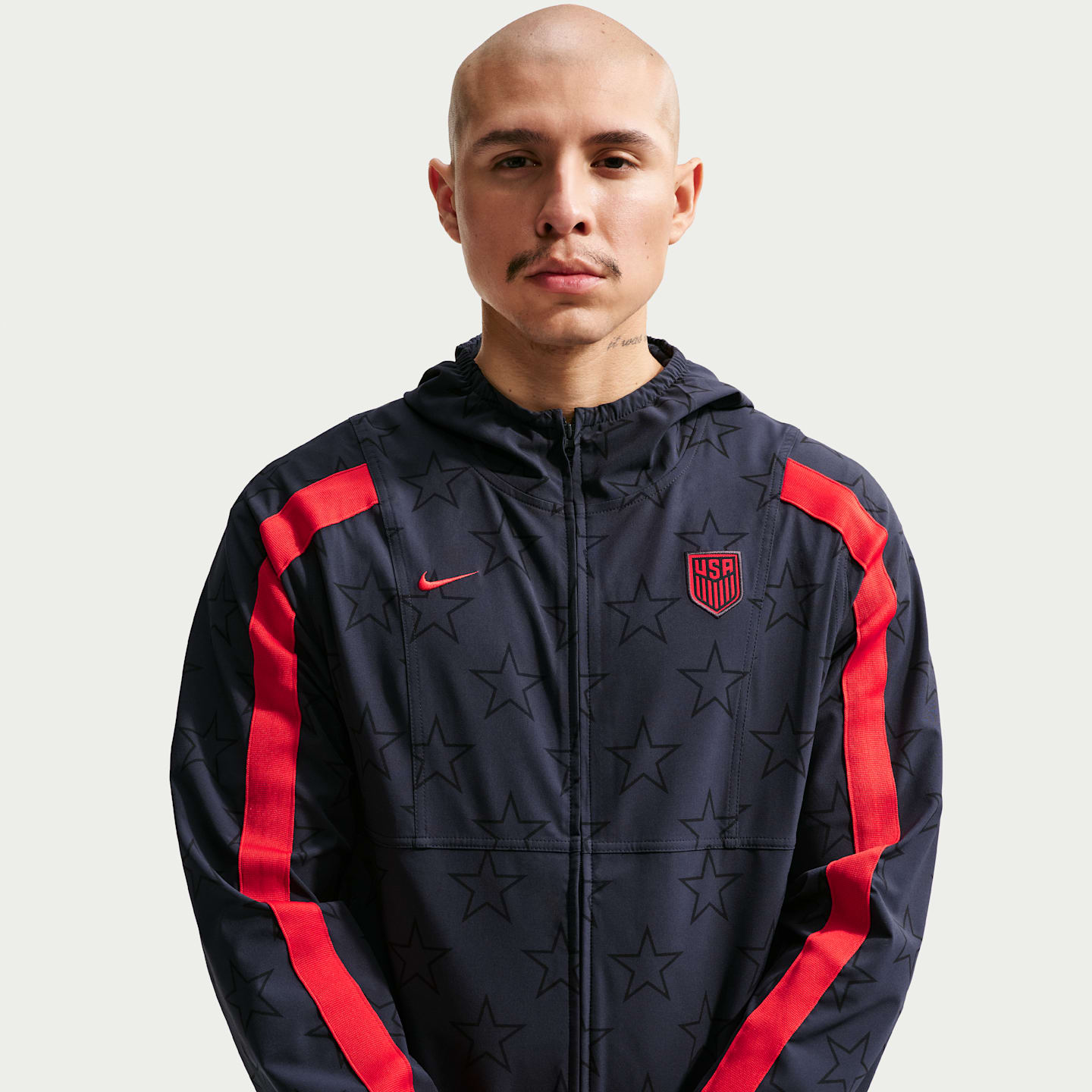 Мужские куртки Nike USMNT Energy Men's Nike Dri-FIT Soccer Woven Jacket — фото 1