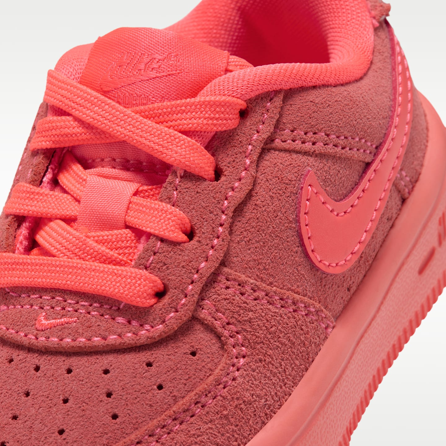 Детские кроссовки Nike Force 1 Low Suede Baby/Toddler Shoes — фото 7