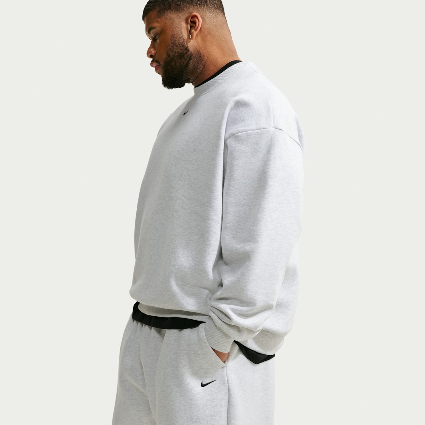 Мужские худи Nike Solo Fleece Men's Crew-Neck Sweatshirt — фото 8