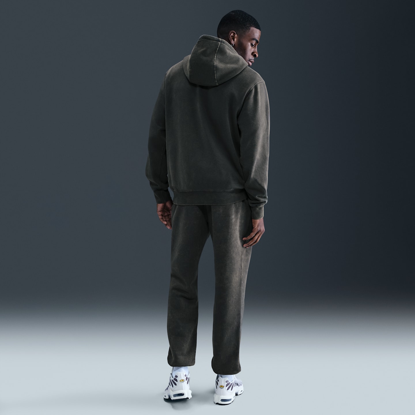 Мужские худи Nike Sportswear Club Men's Washed Fleece — фото 5