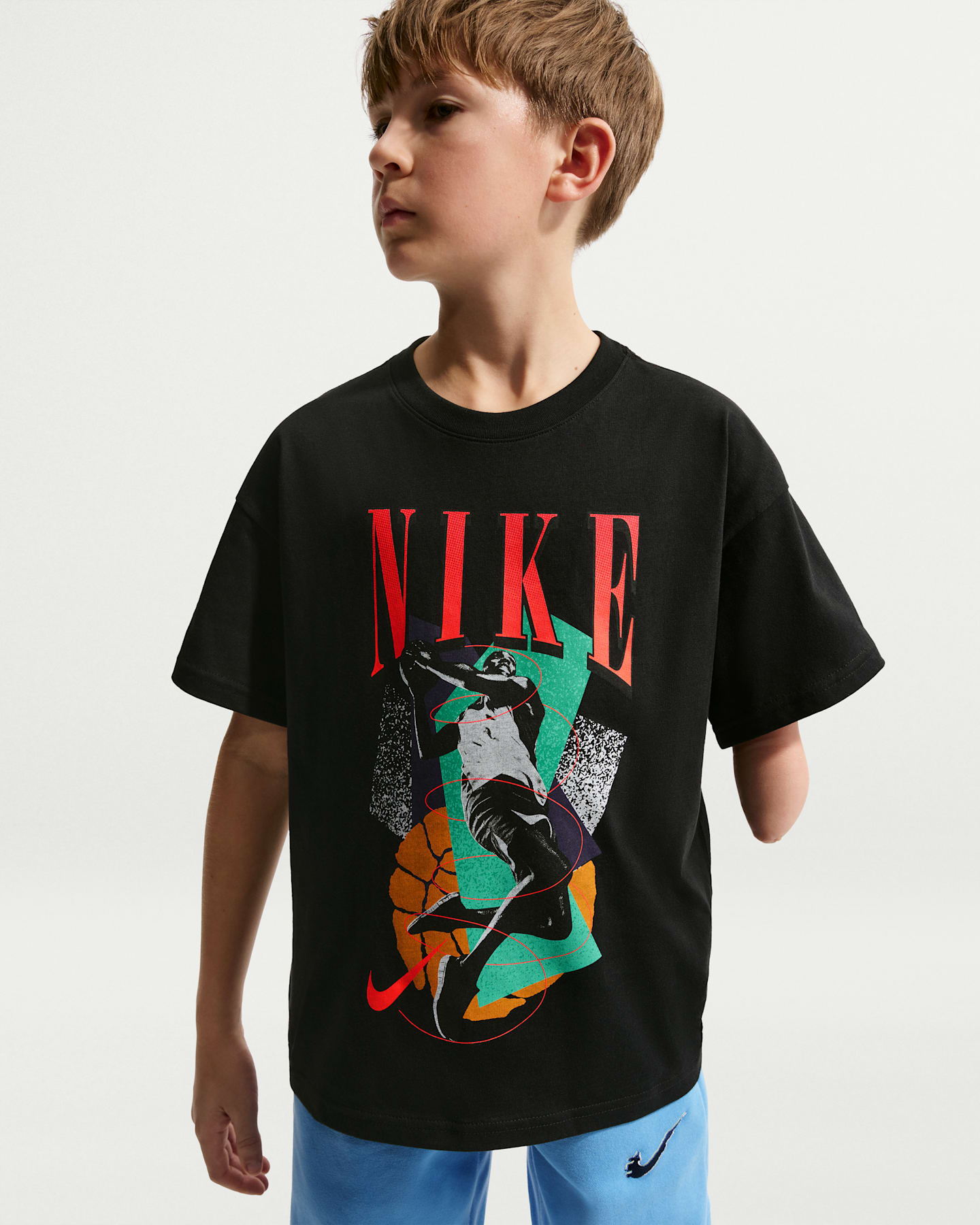 Детские футболки Nike Big Kids' Max90 T-Shirt — фото 6