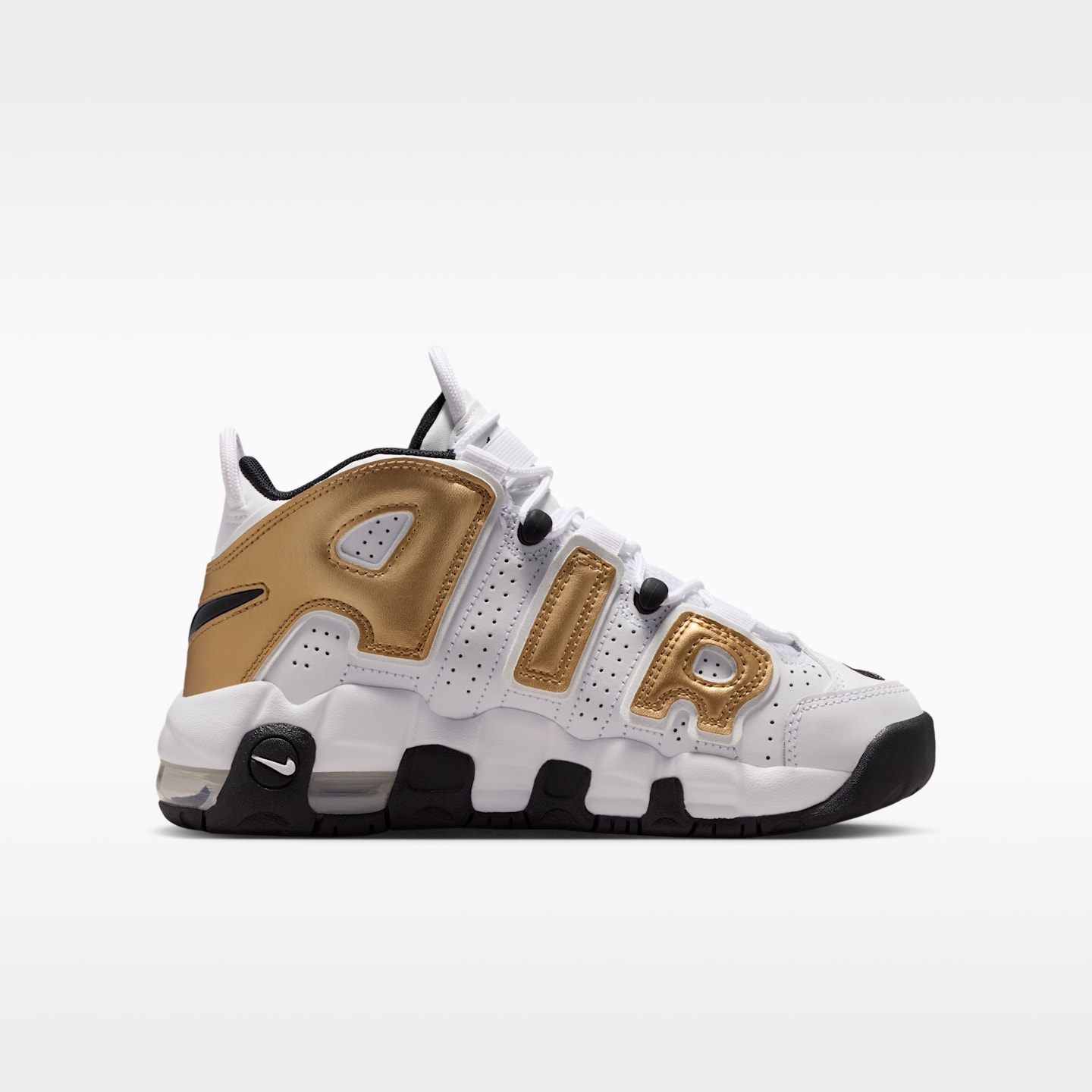 Детские кроссовки Nike Air More Uptempo Big Kids' Shoes — фото 3
