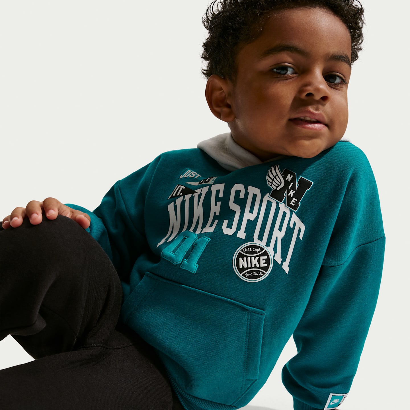 Детские худи Nike Sportswear Toddler Multisport 2-Piece Pullover Set — фото 6