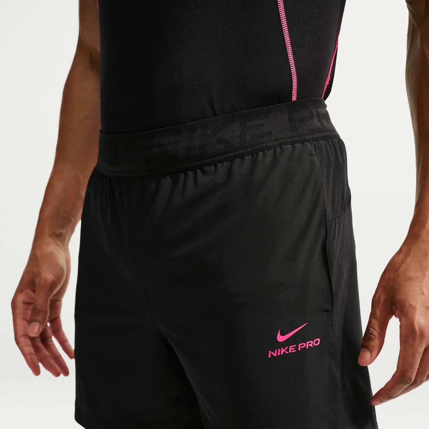 Мужские шорты Nike Pro Training Men's Dri-FIT 6" Shorts — фото 2