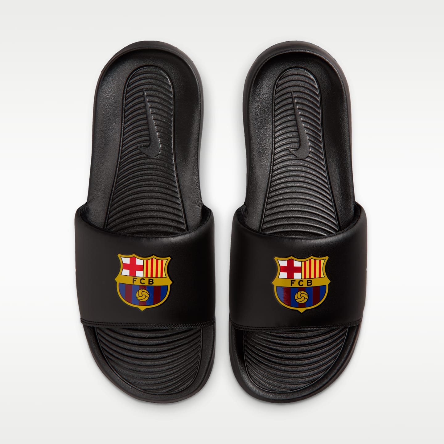 Мужские сандалии Nike FC Barcelona Victori One Men's Nike Soccer Slides — фото 5