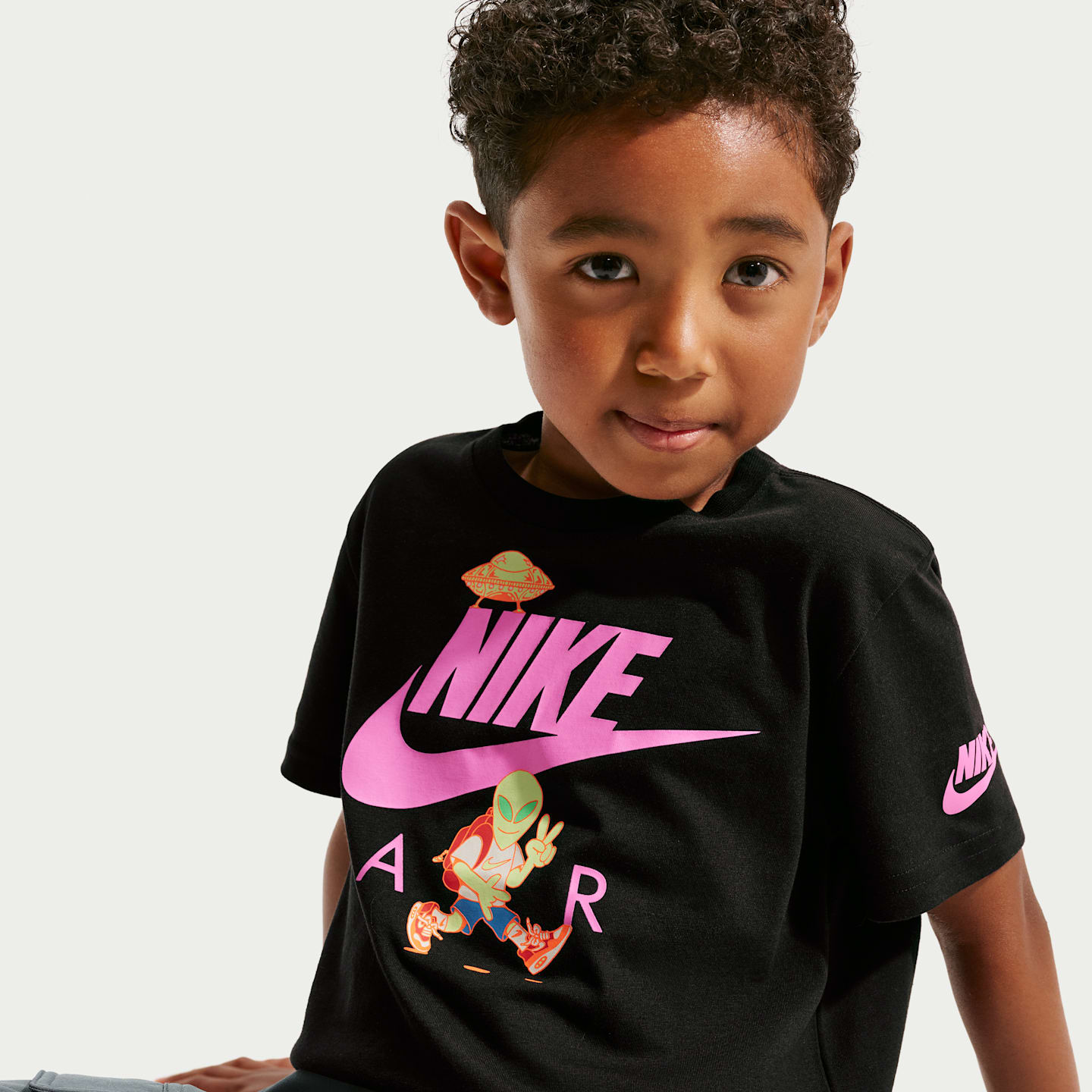 Детские футболки Nike Little Kids' Alien T-Shirt — фото 3