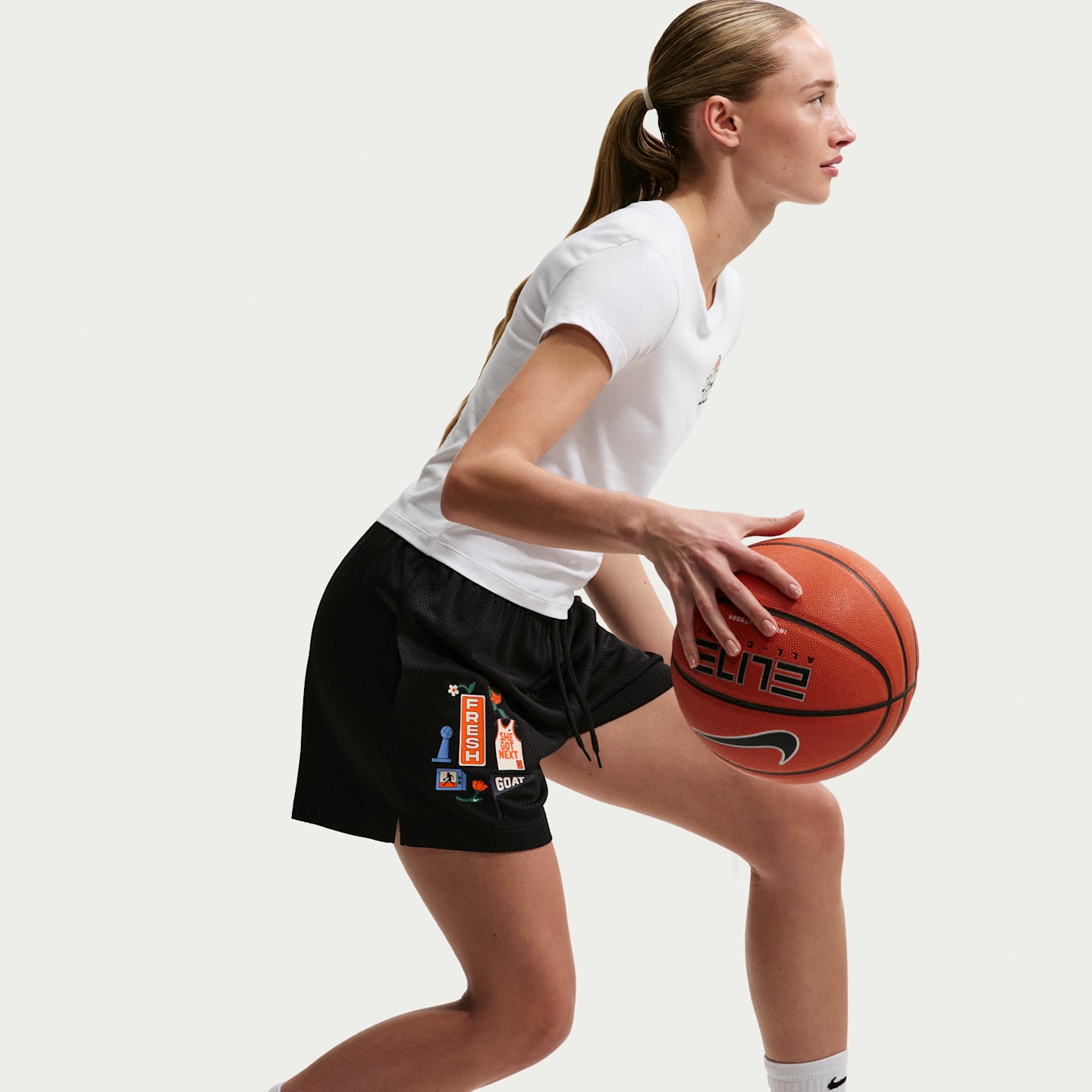 Женские шорты Nike Essential Women's Dri-FIT 4" Basketball Shorts — фото 4