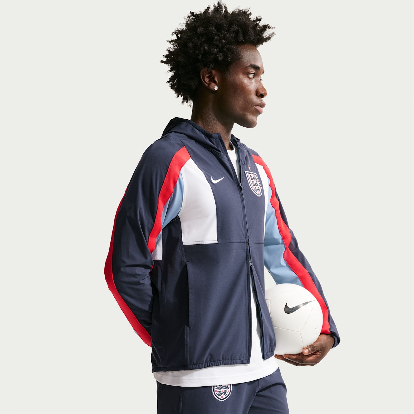 Мужские куртки Nike England Energy Men's Nike Dri-FIT Soccer Woven Jacket — фото 3