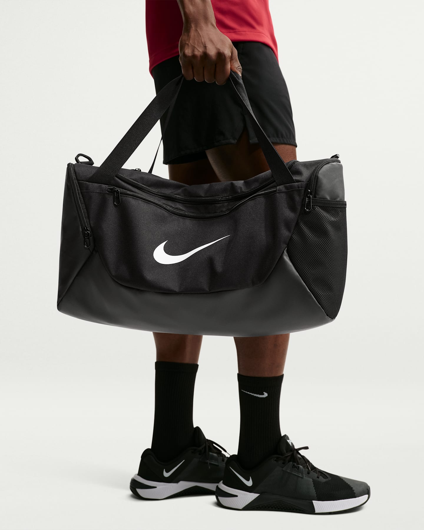 Мужские сумки Nike Brasilia Training Duffel Bag (Small, 40L) — фото 11