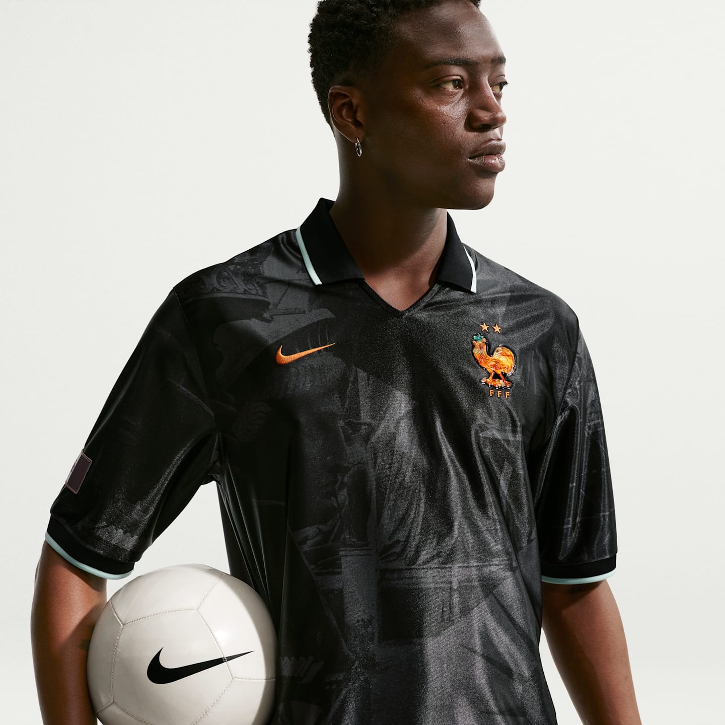 Мужские топы Nike FFF Energy Men's Nike Dri-FIT Short-Sleeve Soccer Top — фото 1