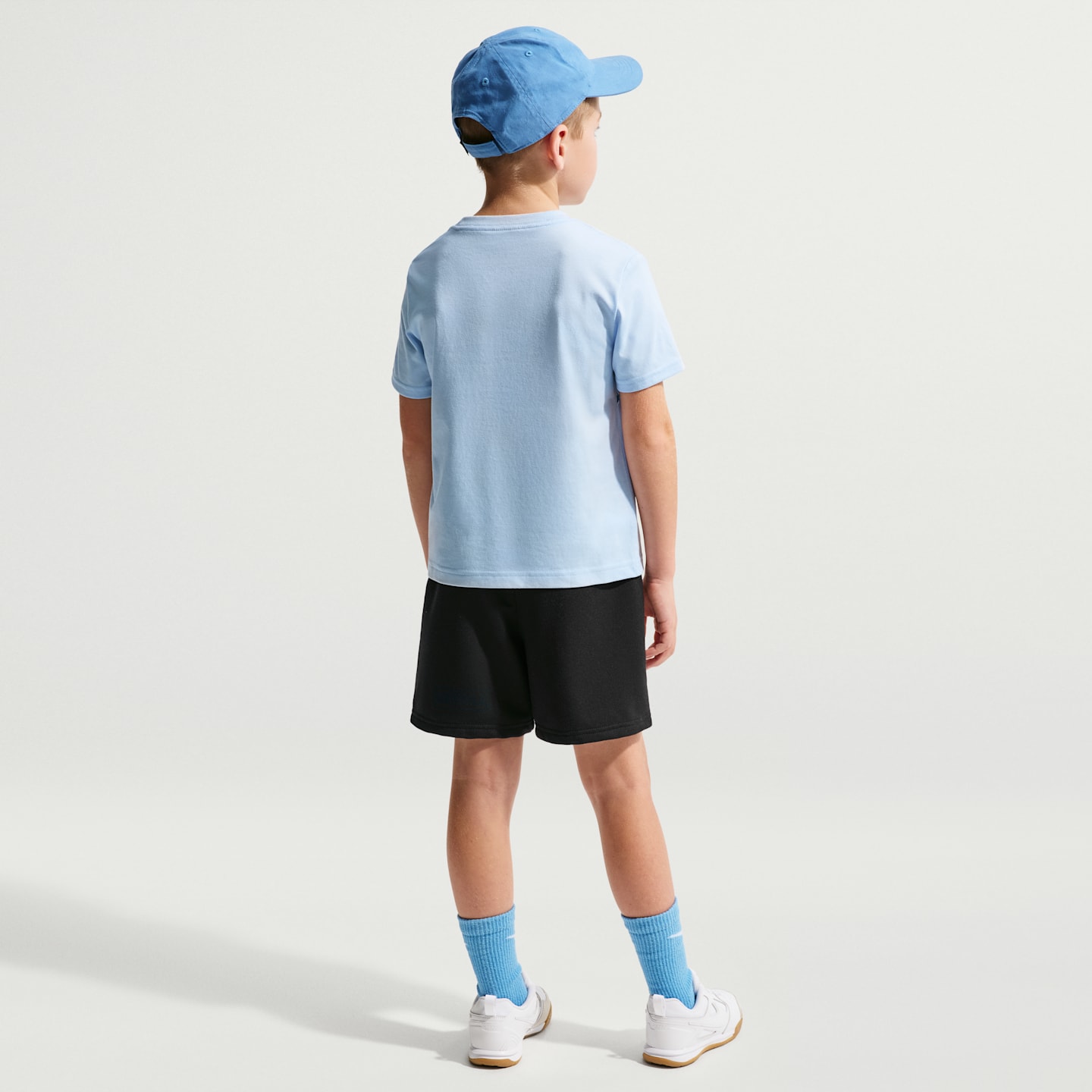 Детские шорты Nike Sportswear Goal Mode Little Kids' French Terry Shorts — фото 5