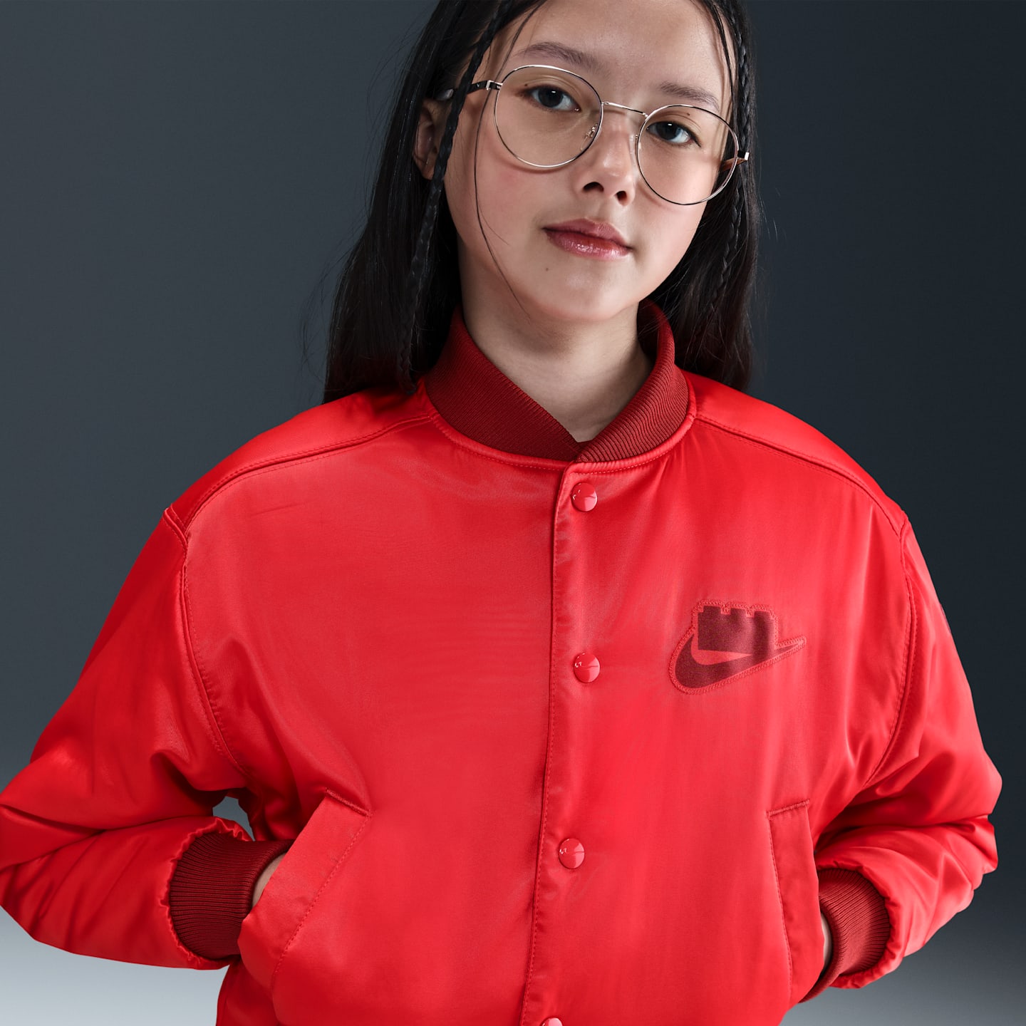 Детские куртки Nike x LEGO® Collection Big Kids' Basketball Jacket — фото 2