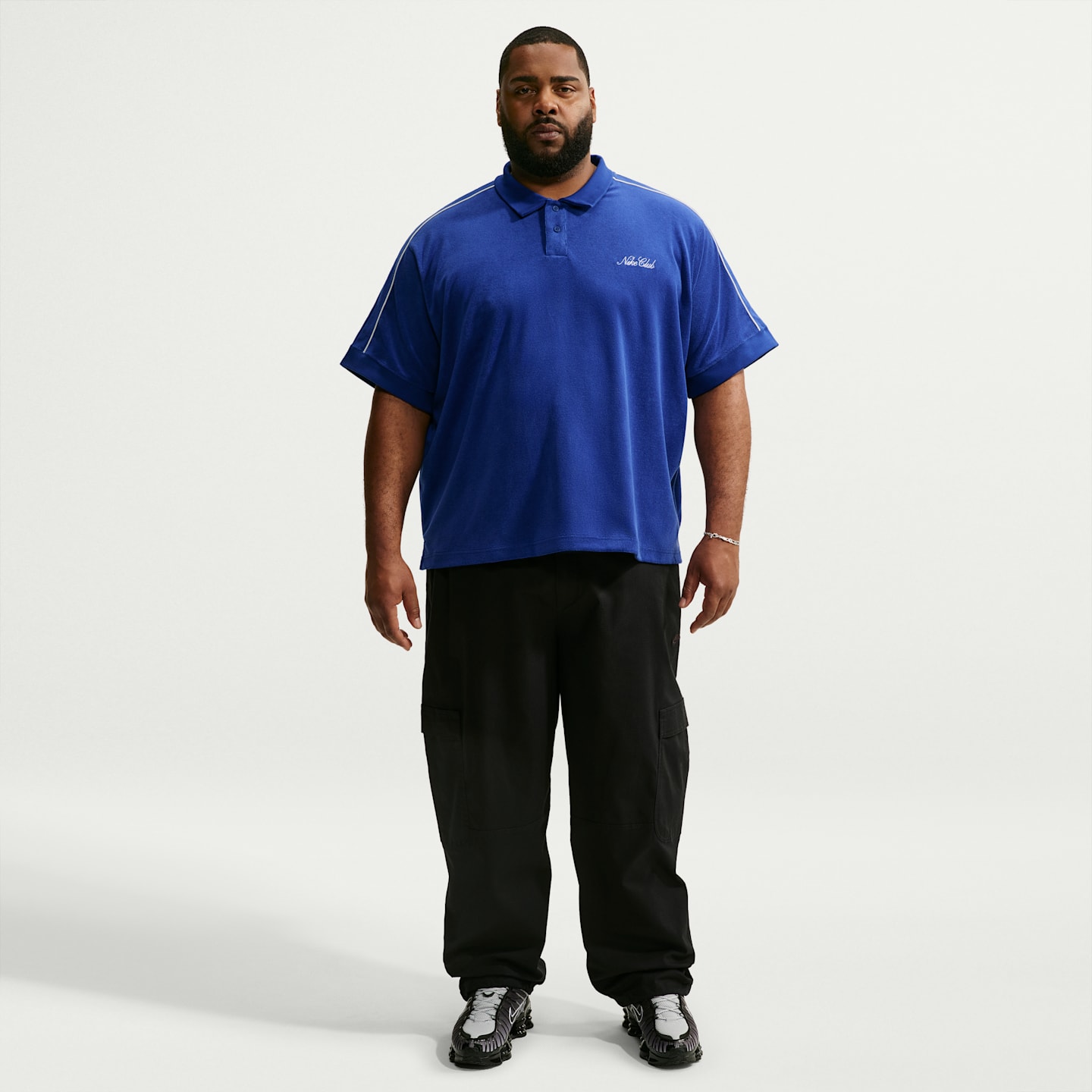 Мужские кроссовки Nike Sportswear Club Men's French Terry Polo — фото 9