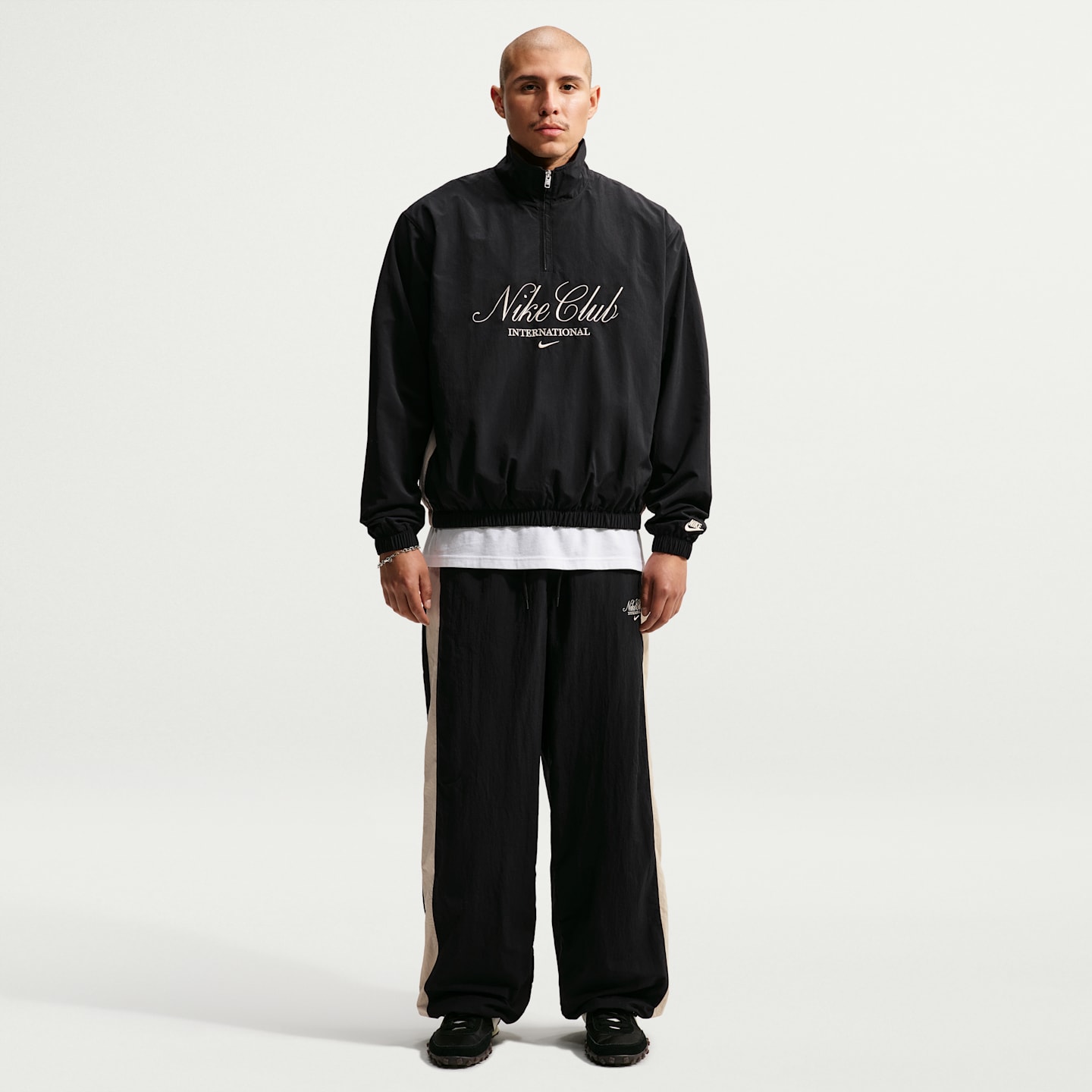 Мужские куртки Nike Sportswear Club Men's 1/2 Zip Jacket — фото 4