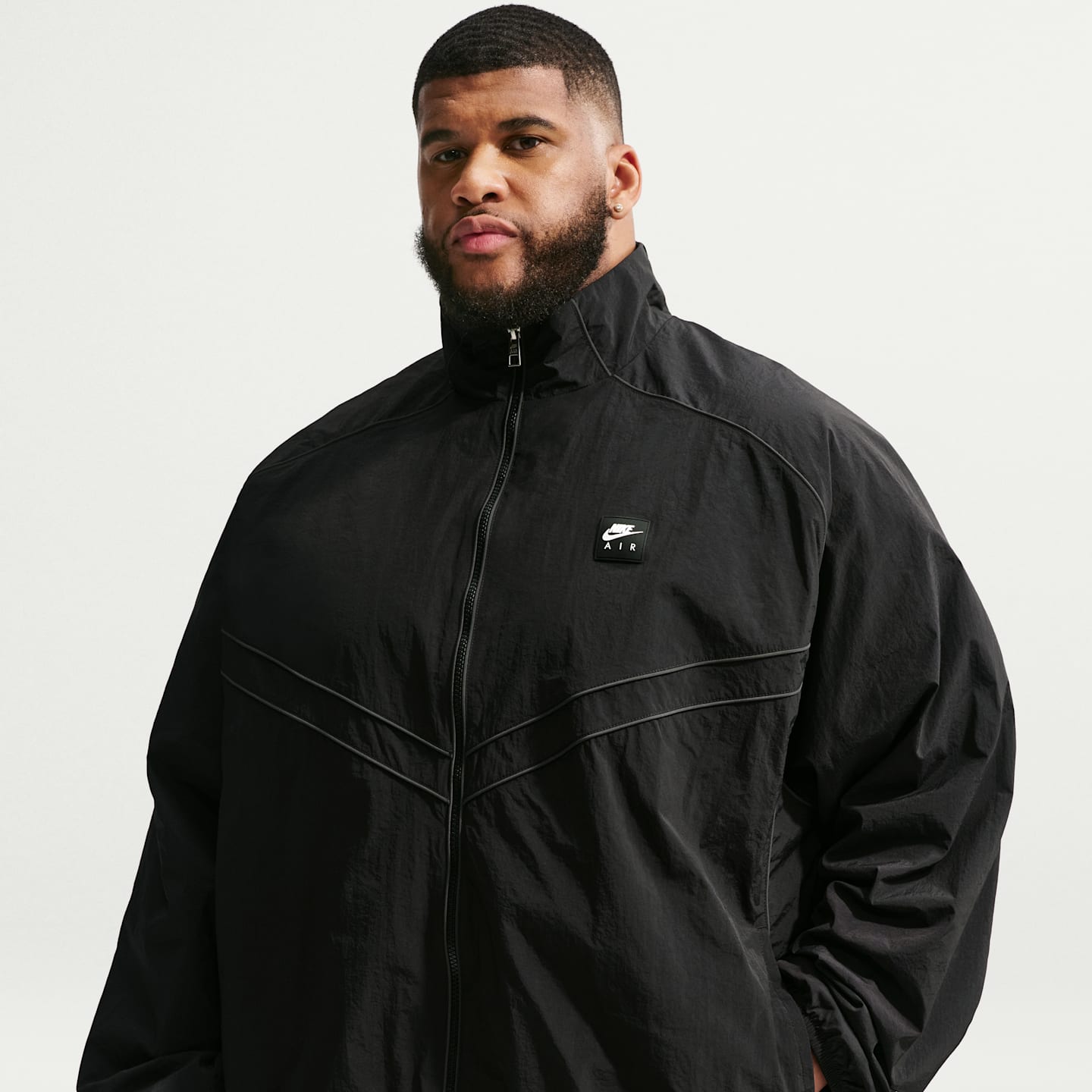 Мужские куртки Nike Air Men's Windrunner Track Jacket — фото 6