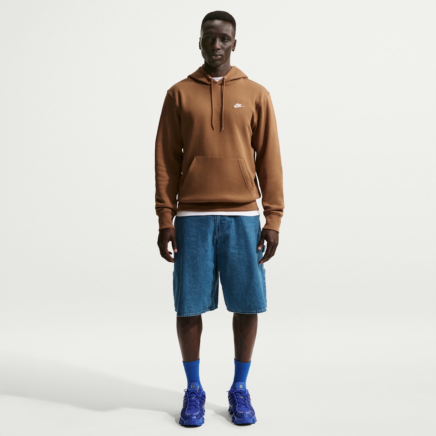 Мужские худи Nike Club Men's Pullover Fleece — фото 4